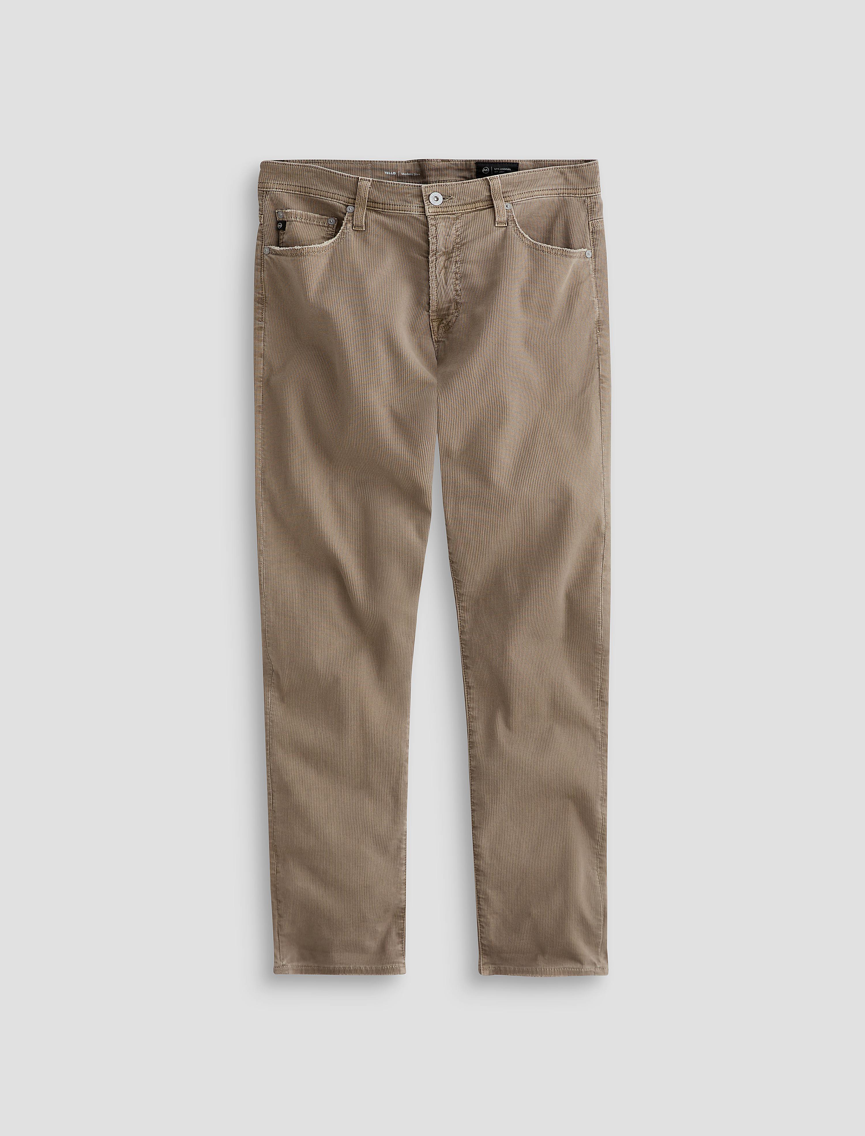 Men Tellis Bedford Corduroy 5 Years Sulfur Industrial Taupe at AG