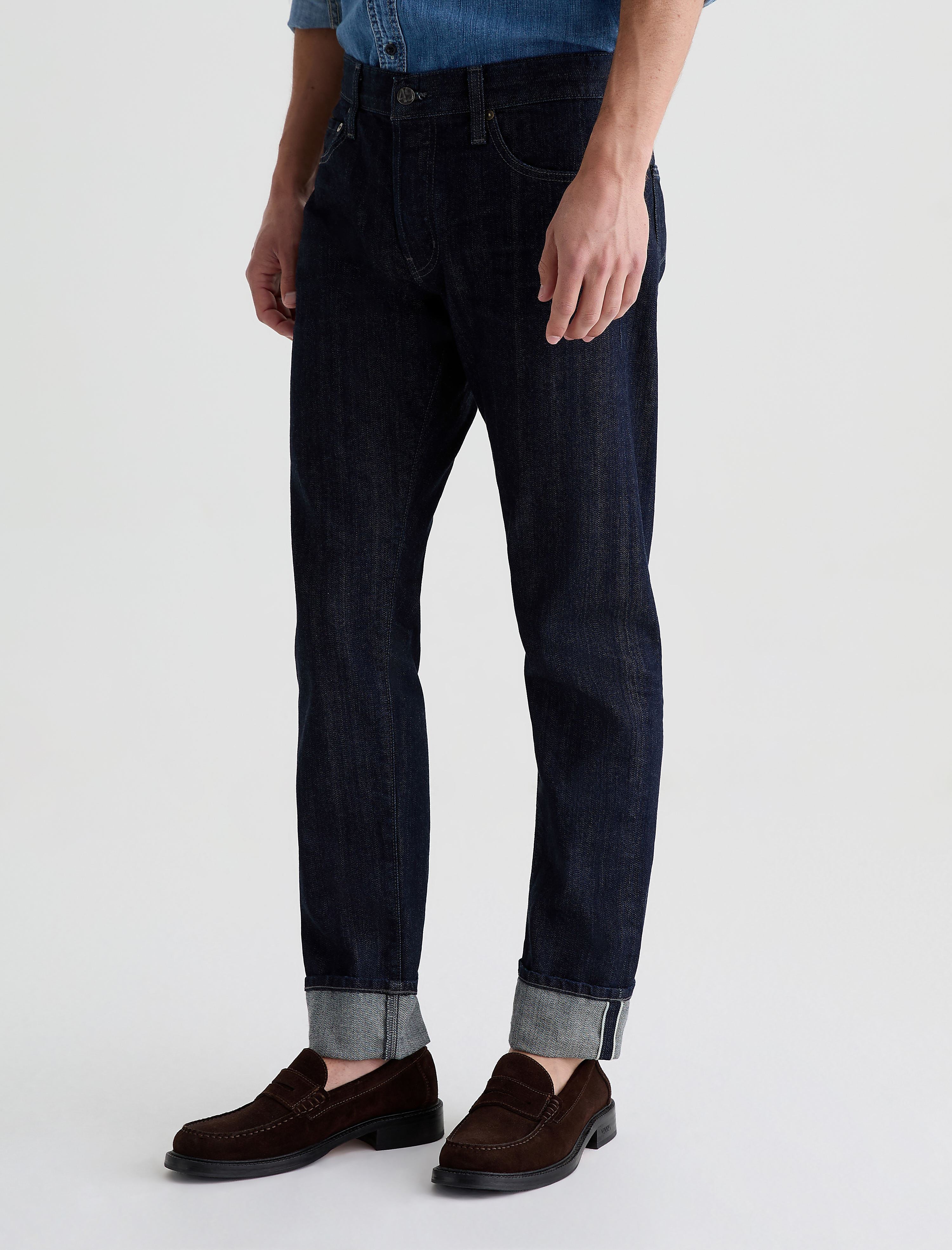 Men Tellis Selvage Cuffed 1 Year Post at AG Jeans Official Store