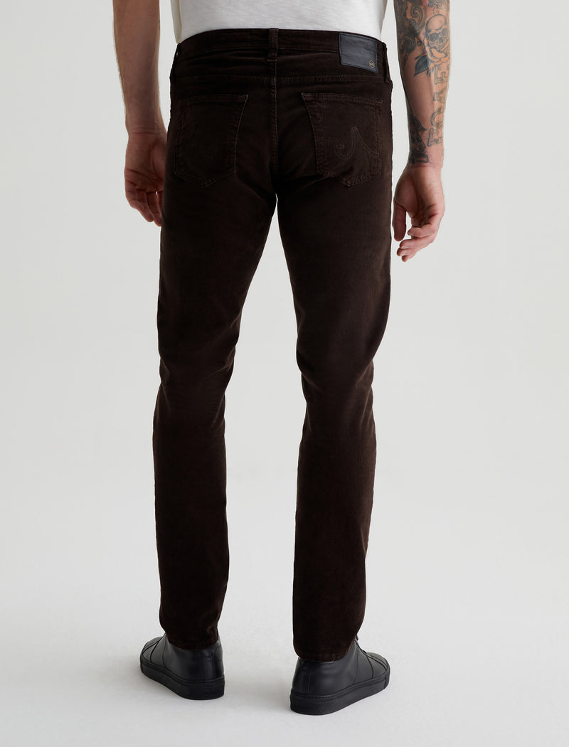 Mens Tellis Cord Sulfur Bitter Chocolate at AG Jeans Official Store