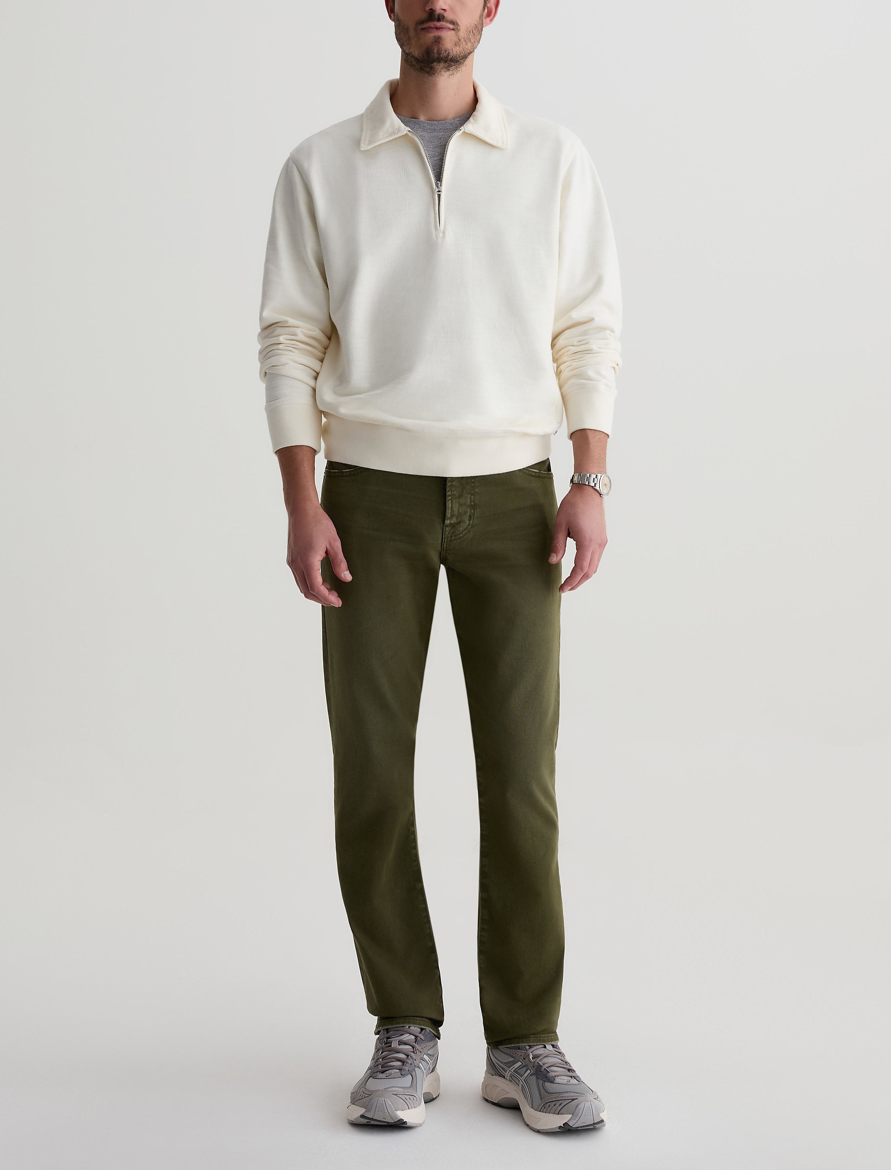 Men Everett 7 Years Sulfur Coastal Moss at AG Jeans Official Store