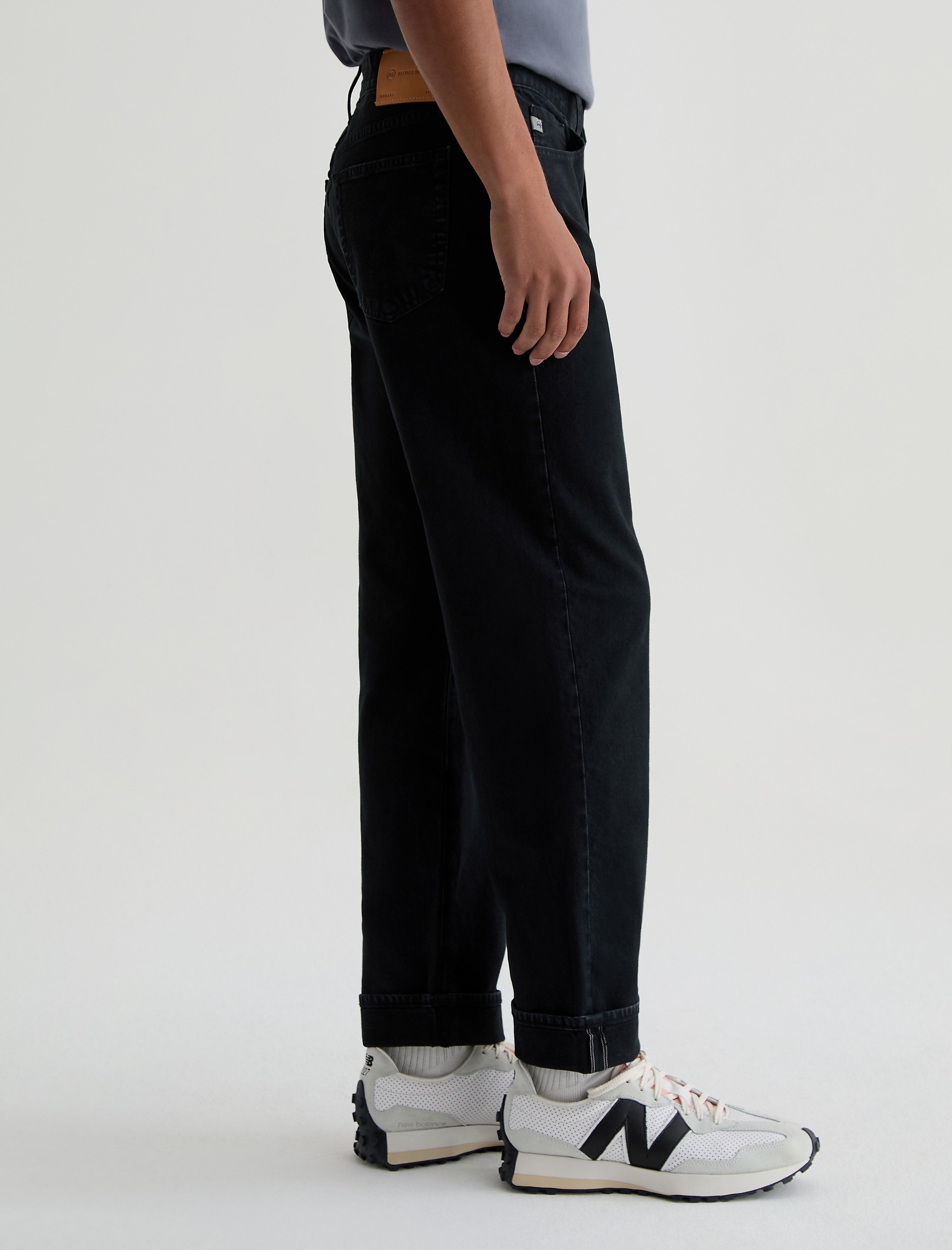 Men Felix Selvage Sulfur Pure Black at AG Jeans Official Store