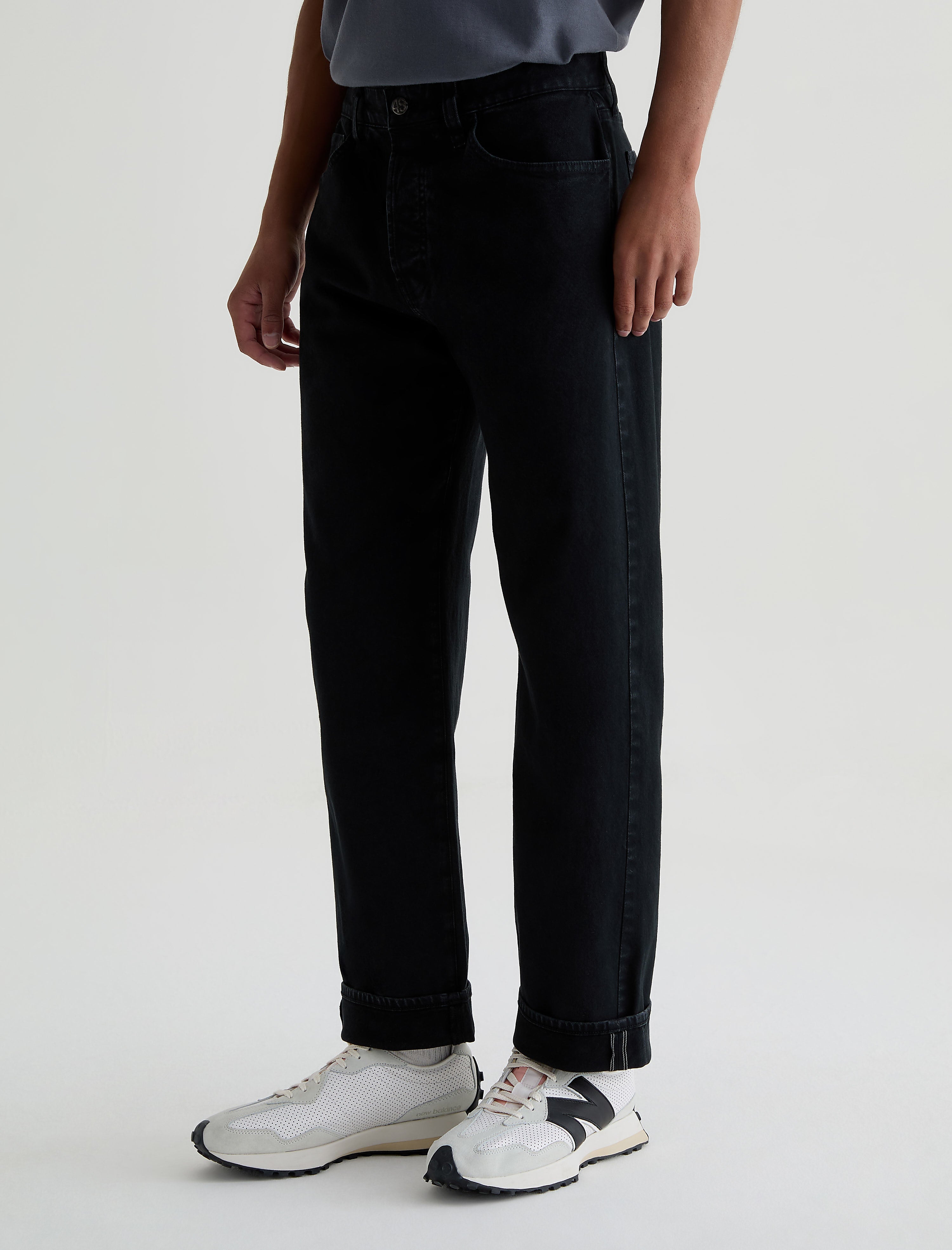 Men Felix Selvage Sulfur Pure Black at AG Jeans Official Store