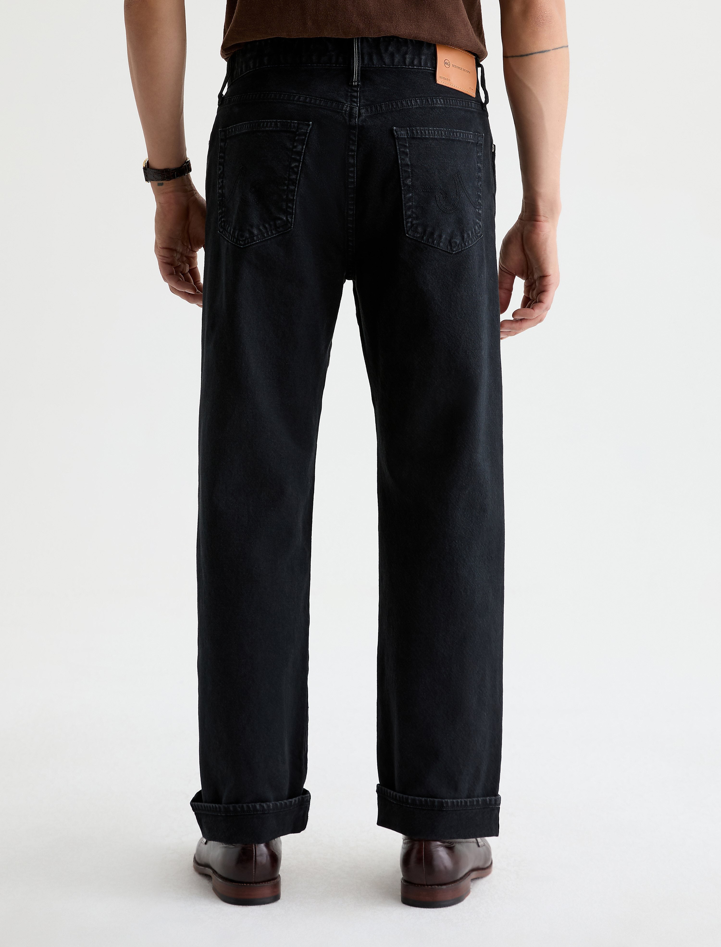 Men Felix Selvage Sulfur Pure Black at AG Jeans Official Store