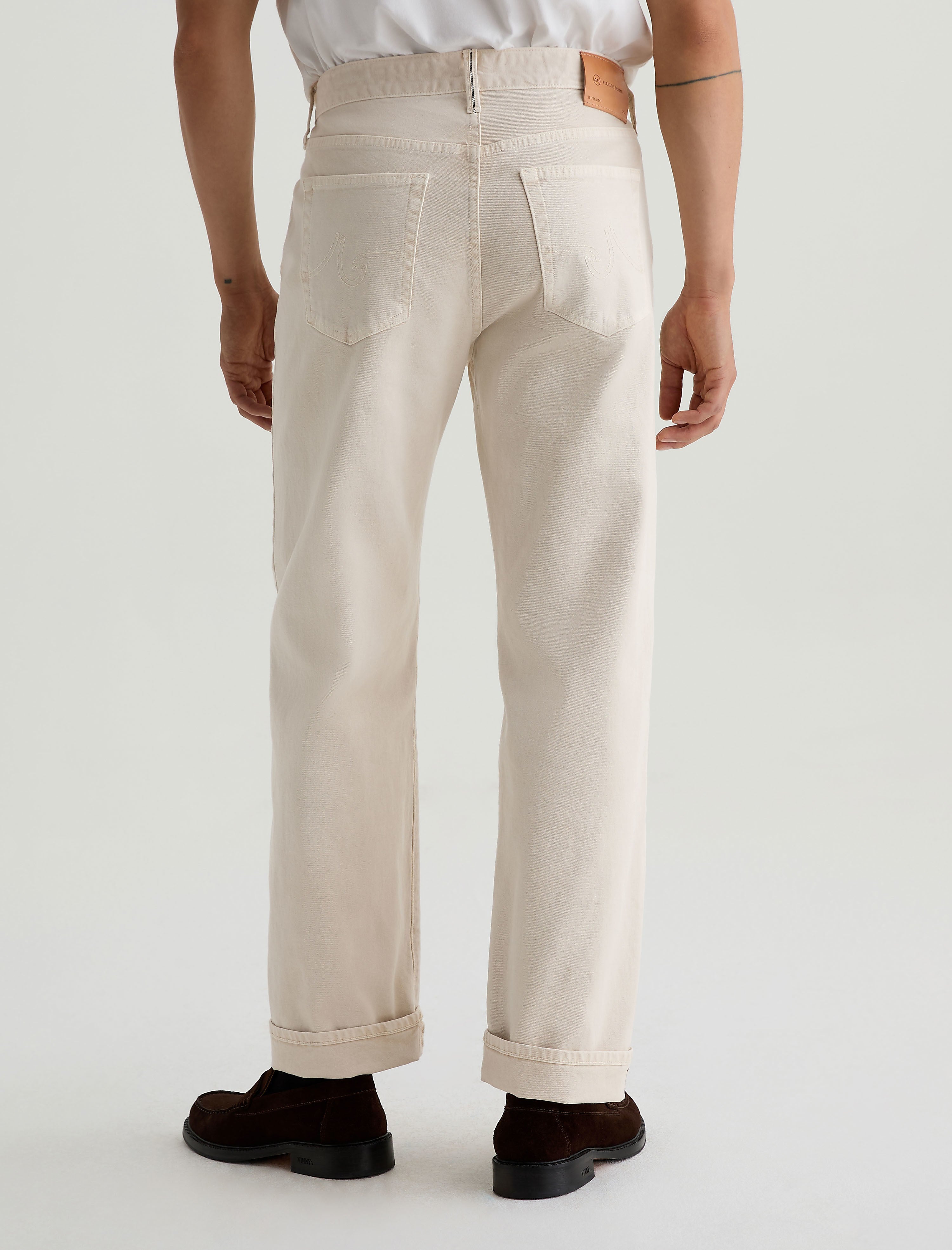 Men Felix Selvage Sulfur Sienna Sand at AG Jeans Official Store