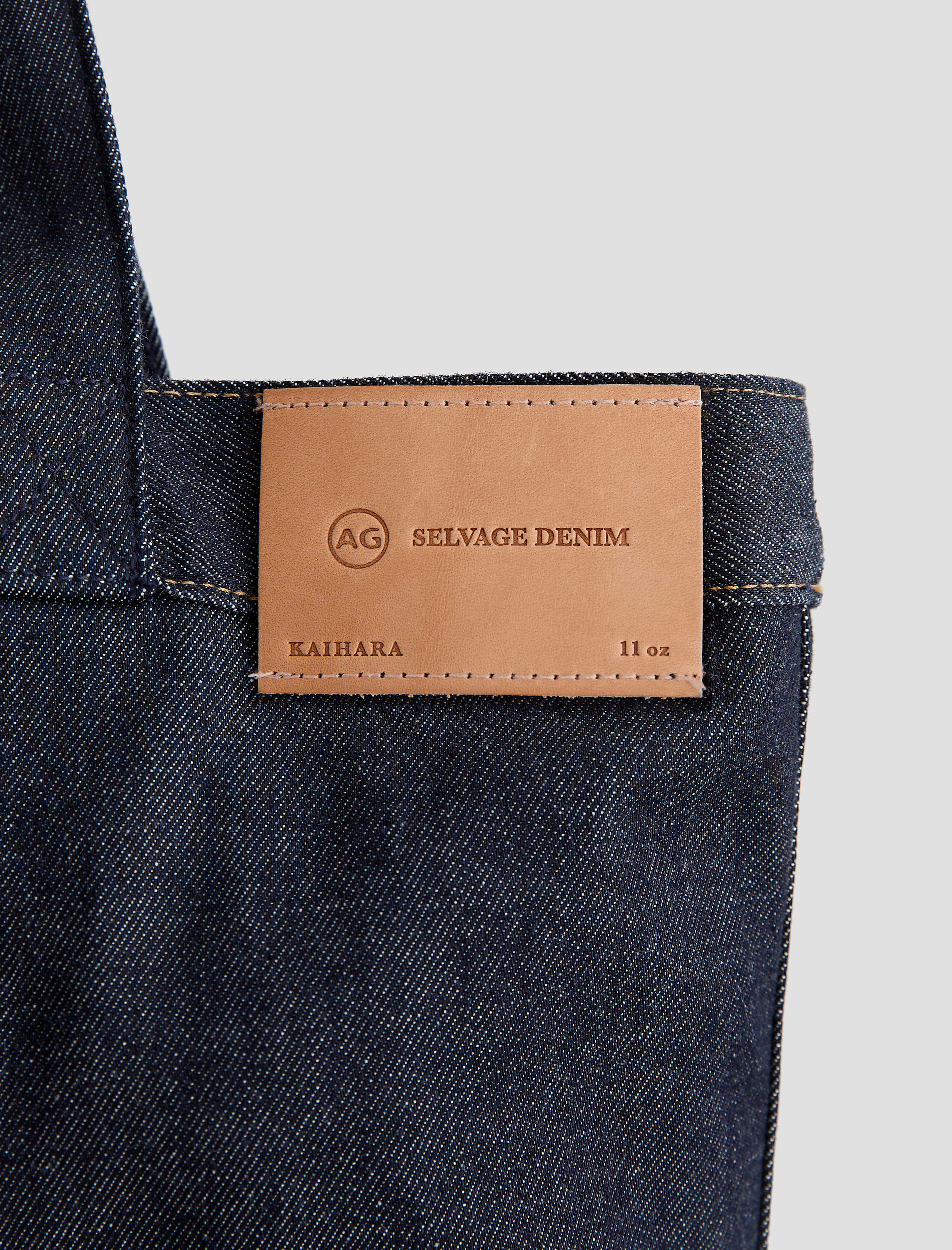 Unisex Selvage Denim Tote Raw Denim at AG Jeans Official Store