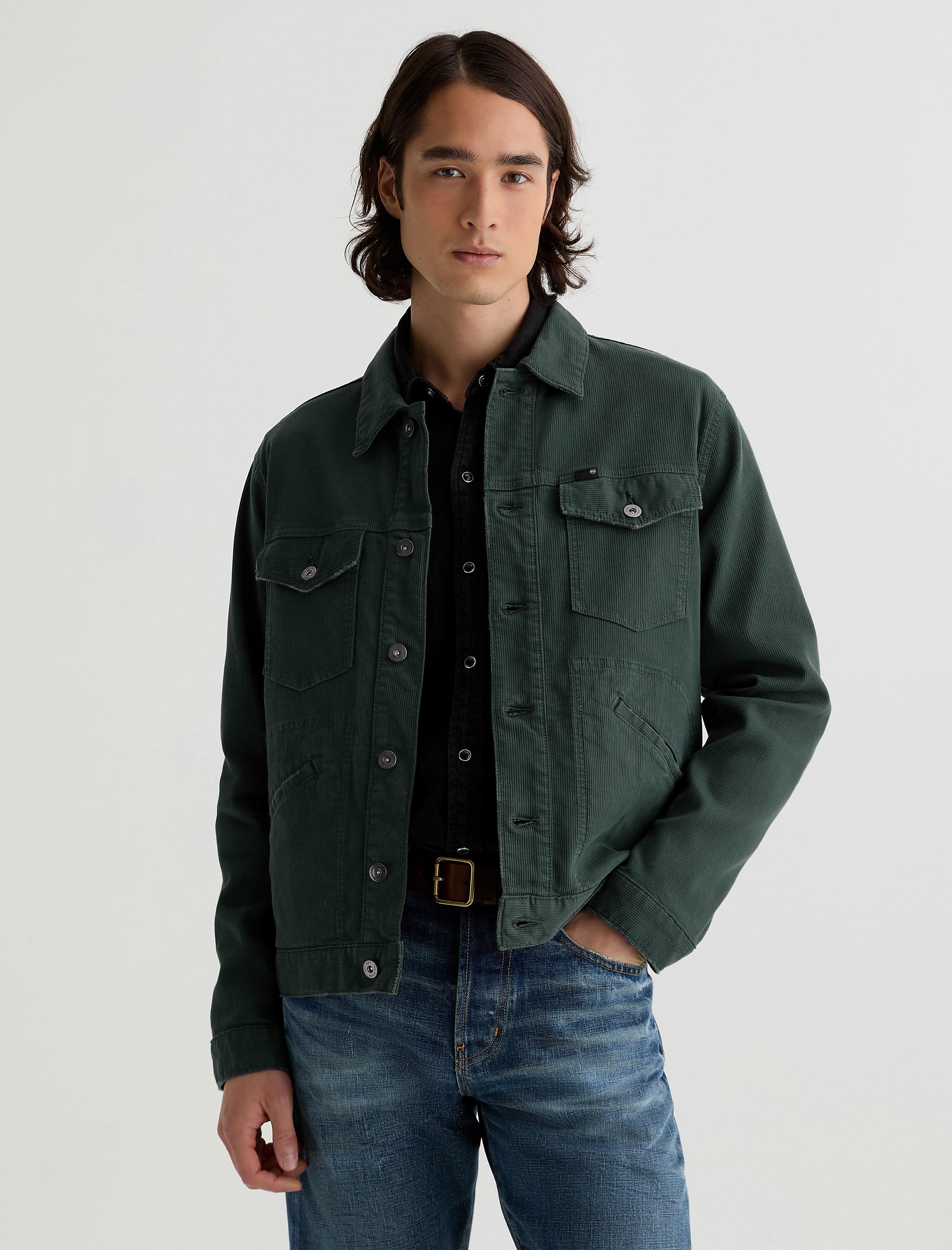 Men Jackson Bedford Corduroy Jacket Cypress Lake at AG Jeans