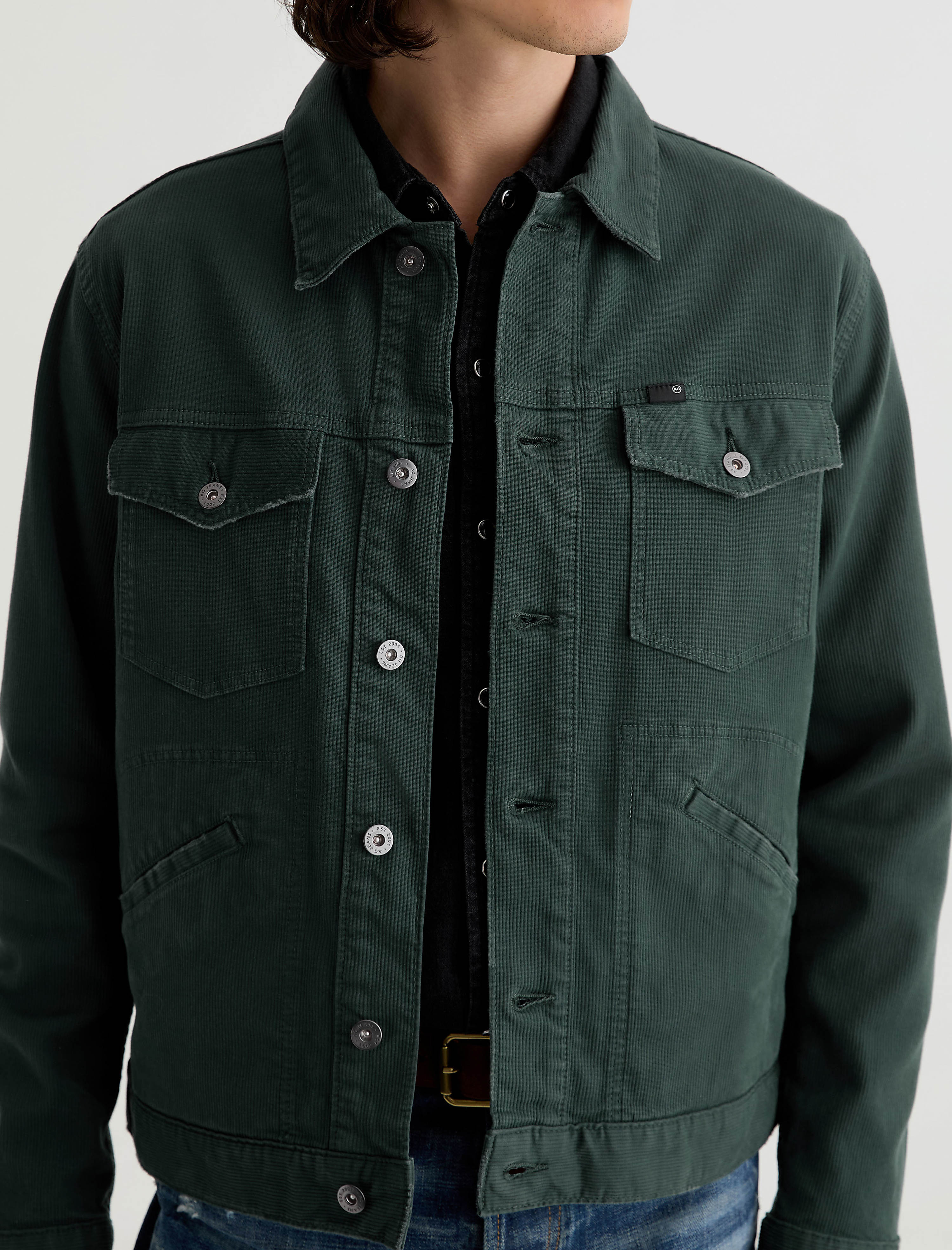 Men Jackson Bedford Corduroy Jacket Cypress Lake at AG Jeans