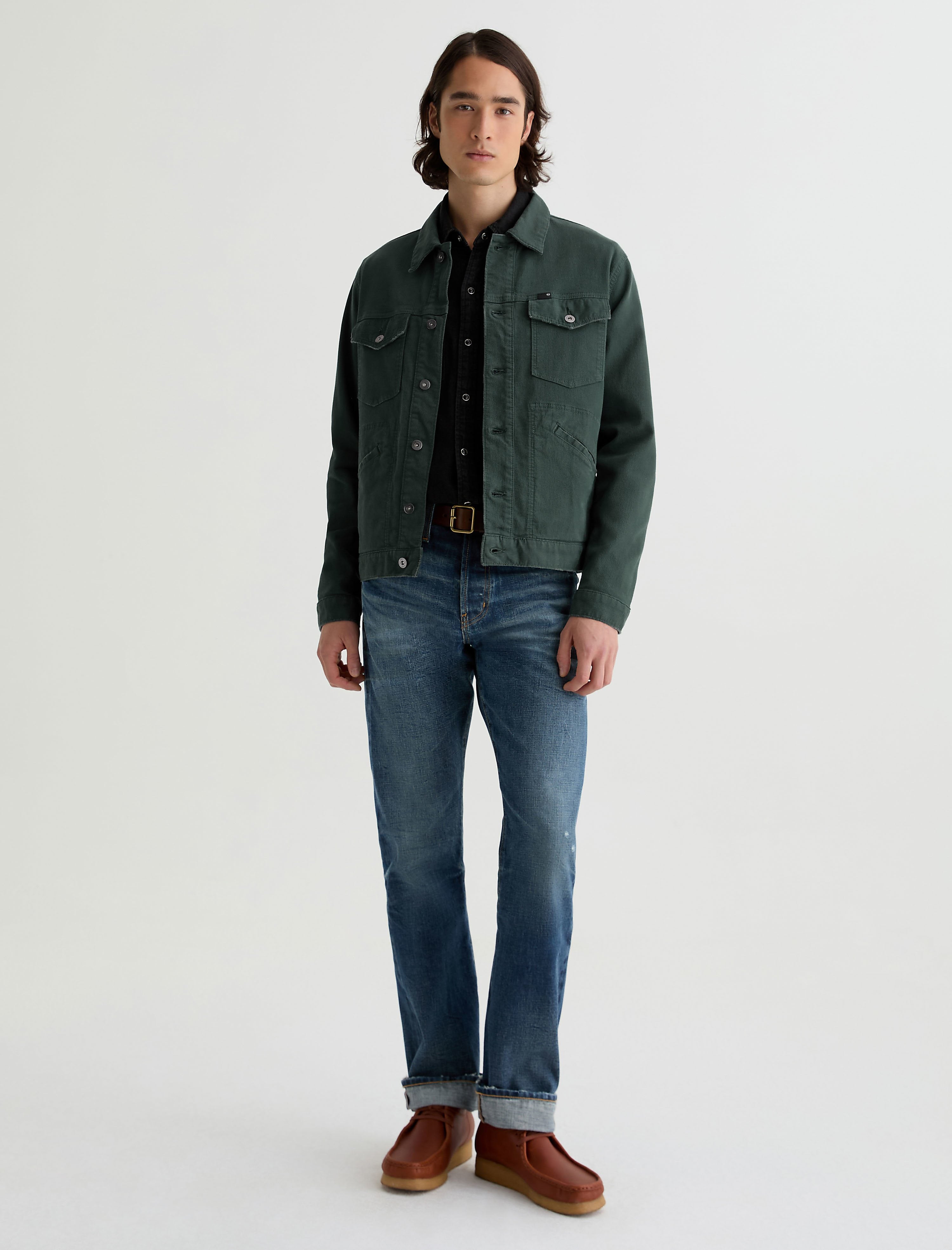 Men Jackson Bedford Corduroy Jacket Cypress Lake at AG Jeans