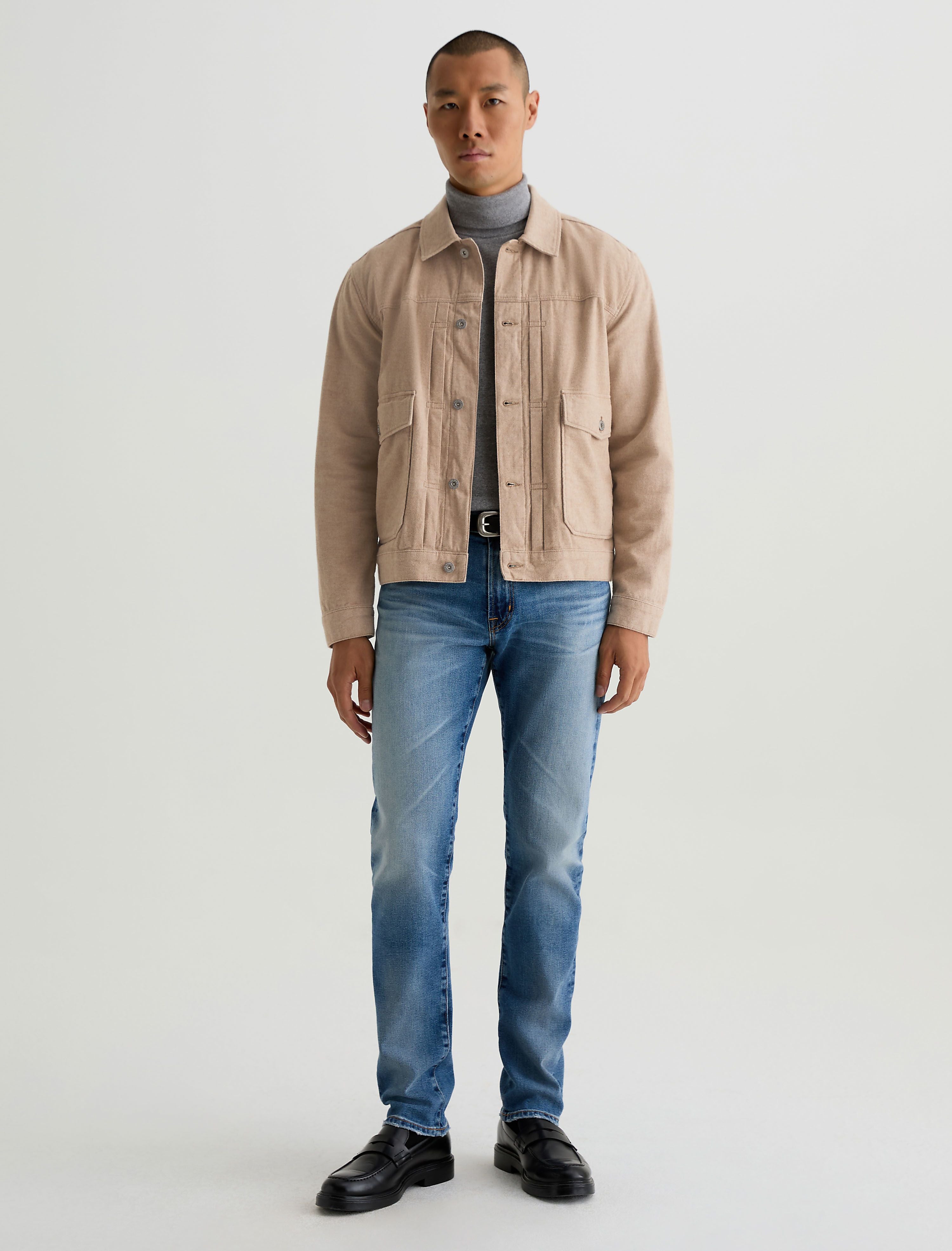 Men Sid Jacket Melange Camel at AG Jeans Official Store