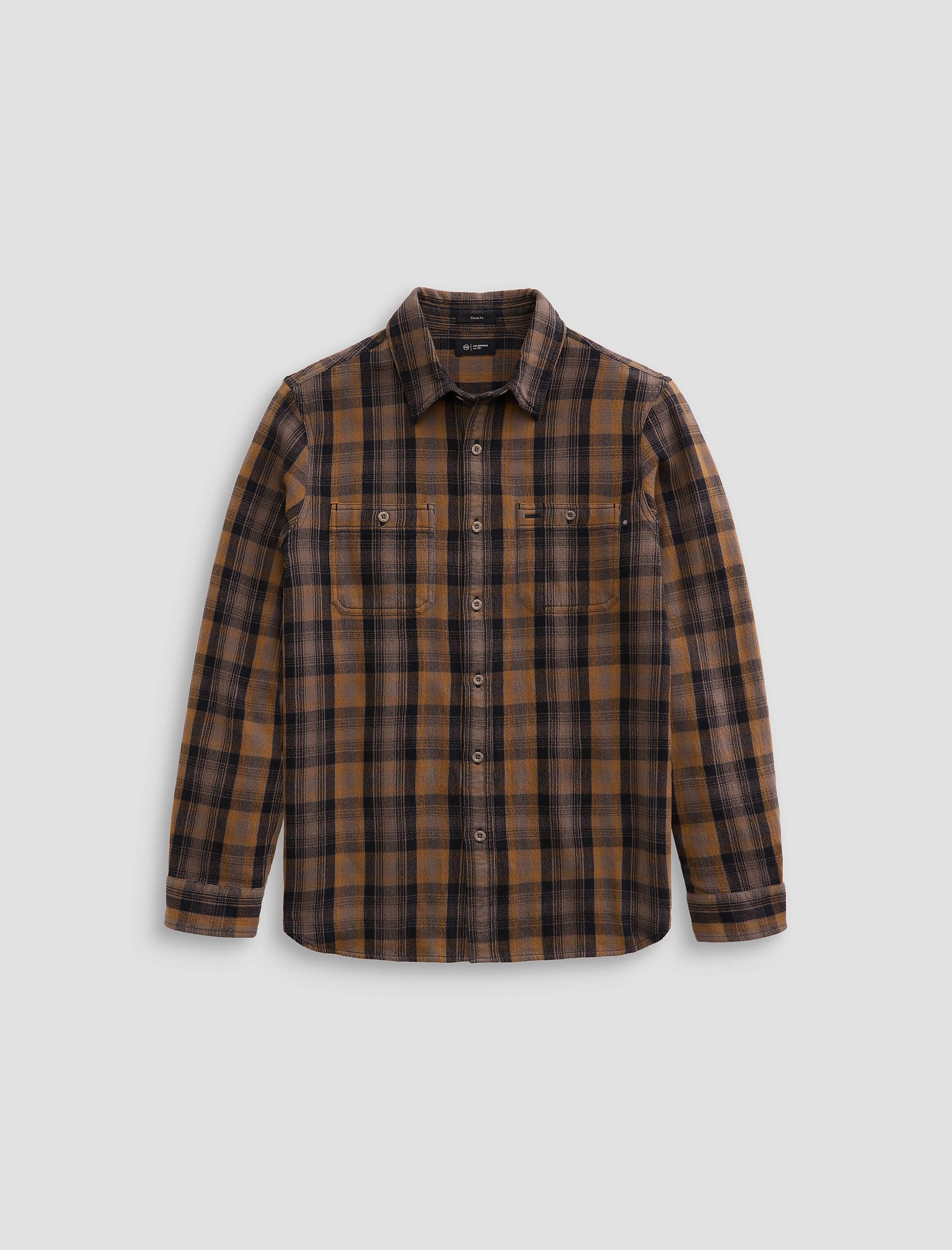 Men Mason Work Shirt Yellow Multi at AG Jeans Official Store