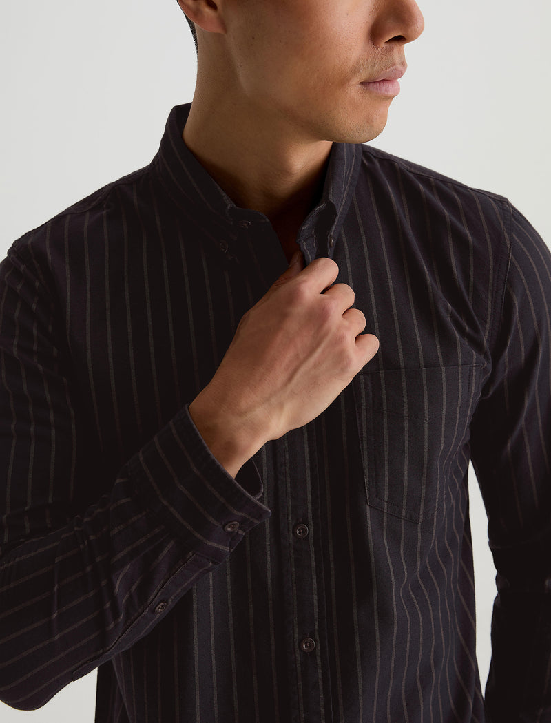 AG Jeans Dean Oxford Shirt, Men's, Black, M AG Jeans Dean Oxford Shirt, Men's, Black, M
