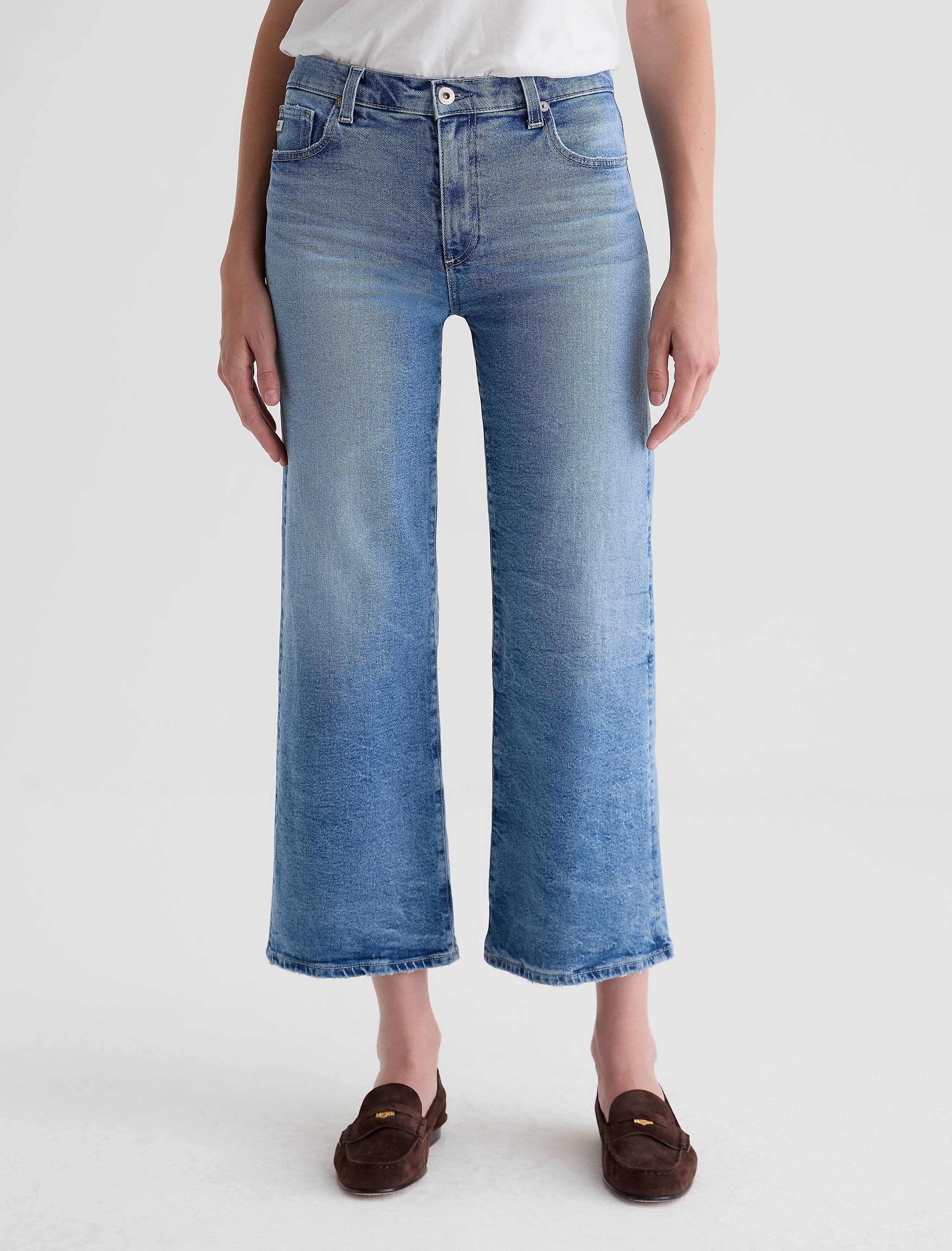 マーシー Women Saige Wide Leg Crop Masterpiece at AG Jeans Official Store
