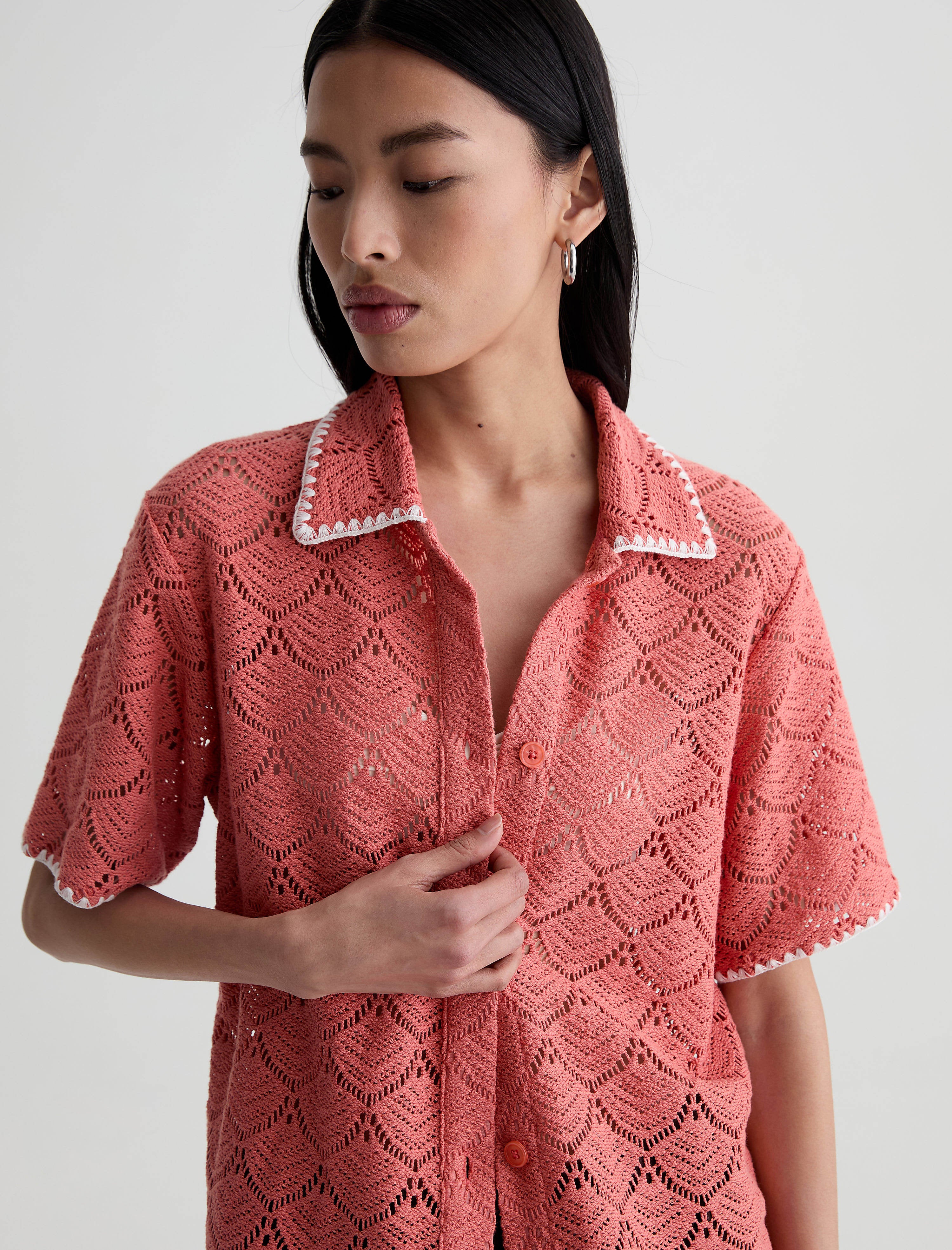 Women Kaylee Top Orange Spritz at AG Jeans Official Store