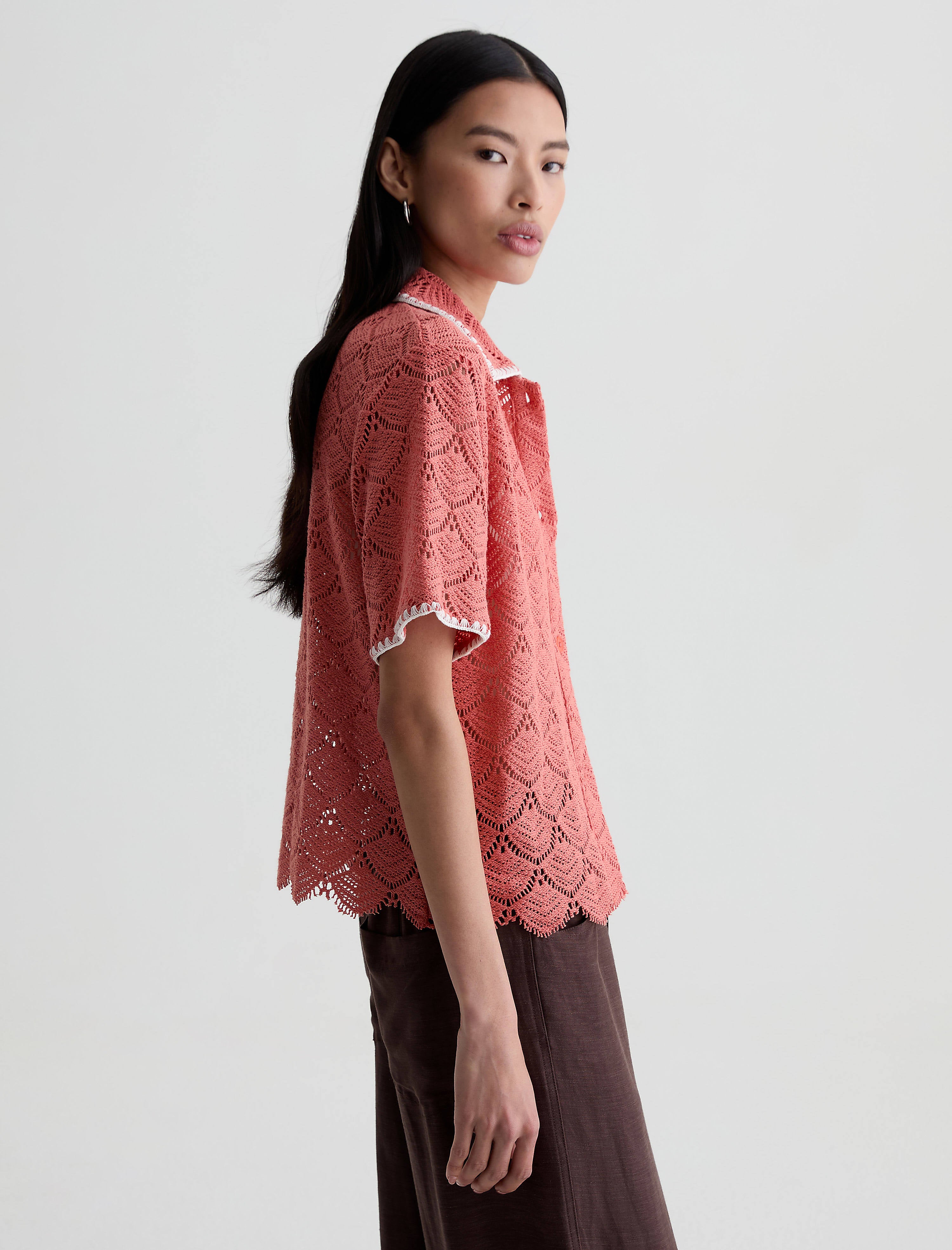 Women Kaylee Top Orange Spritz at AG Jeans Official Store