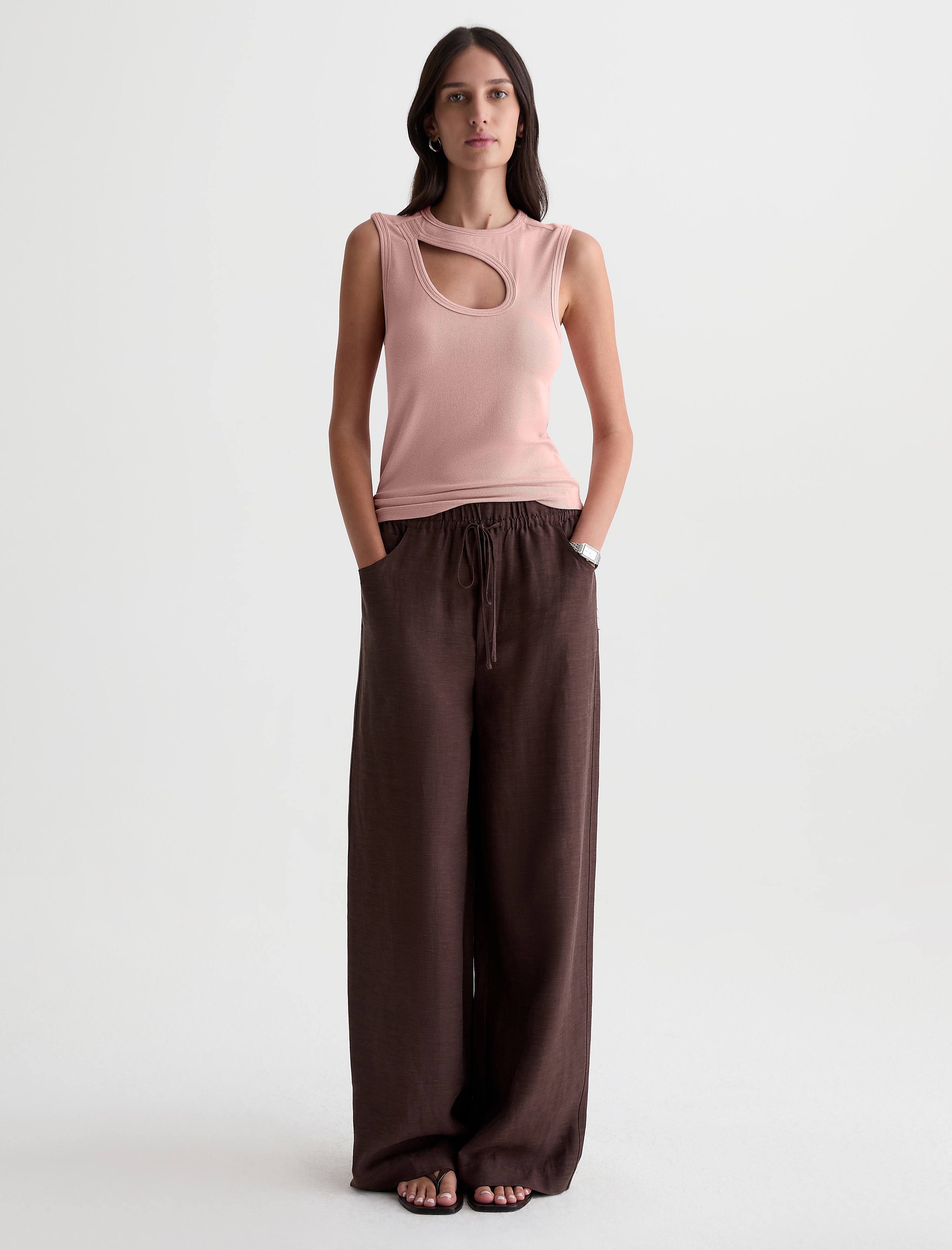 Women Miah Top Sparkling Rose at AG Jeans Official Store