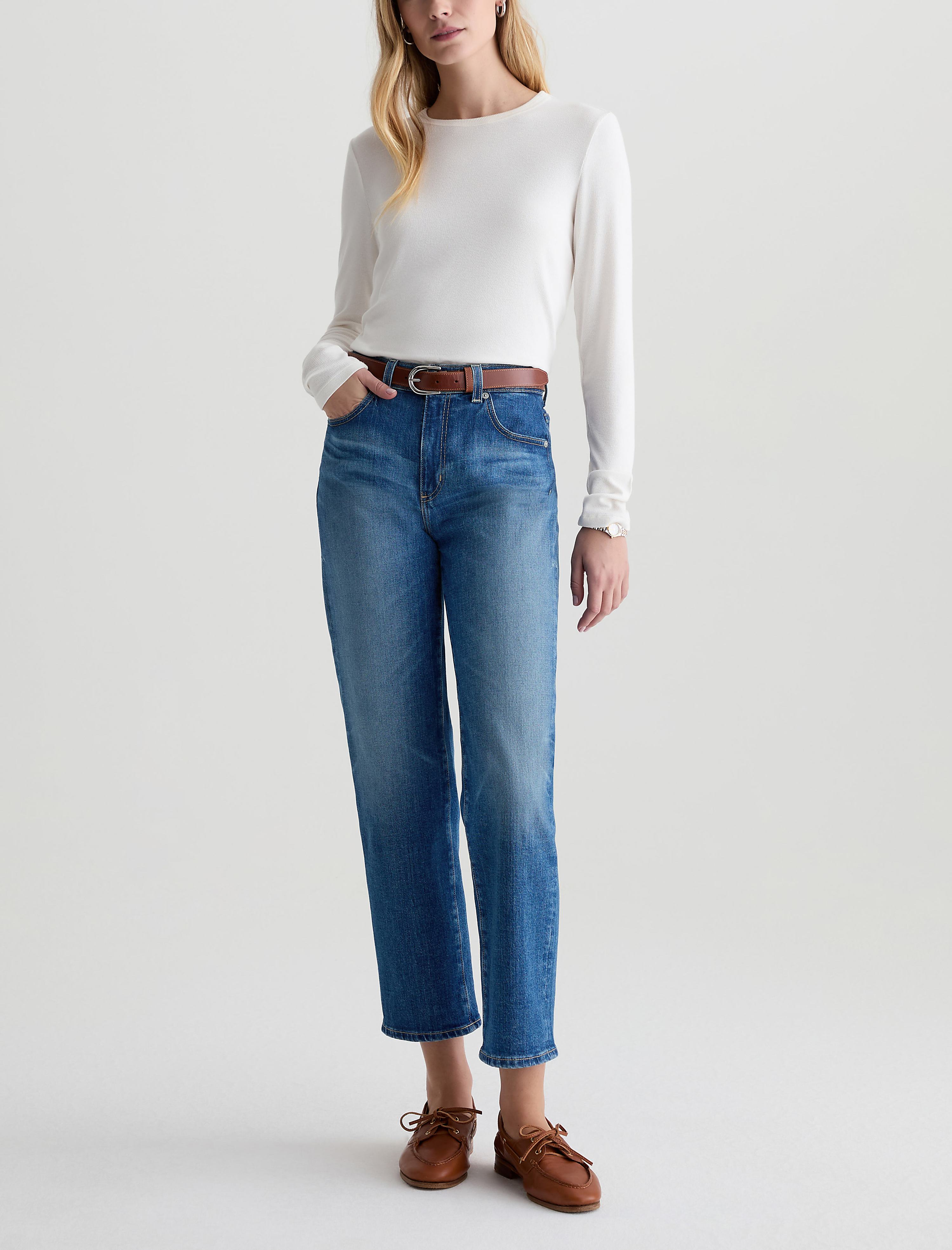 Women Brinley Crop Owens Valley at AG Jeans Official Store