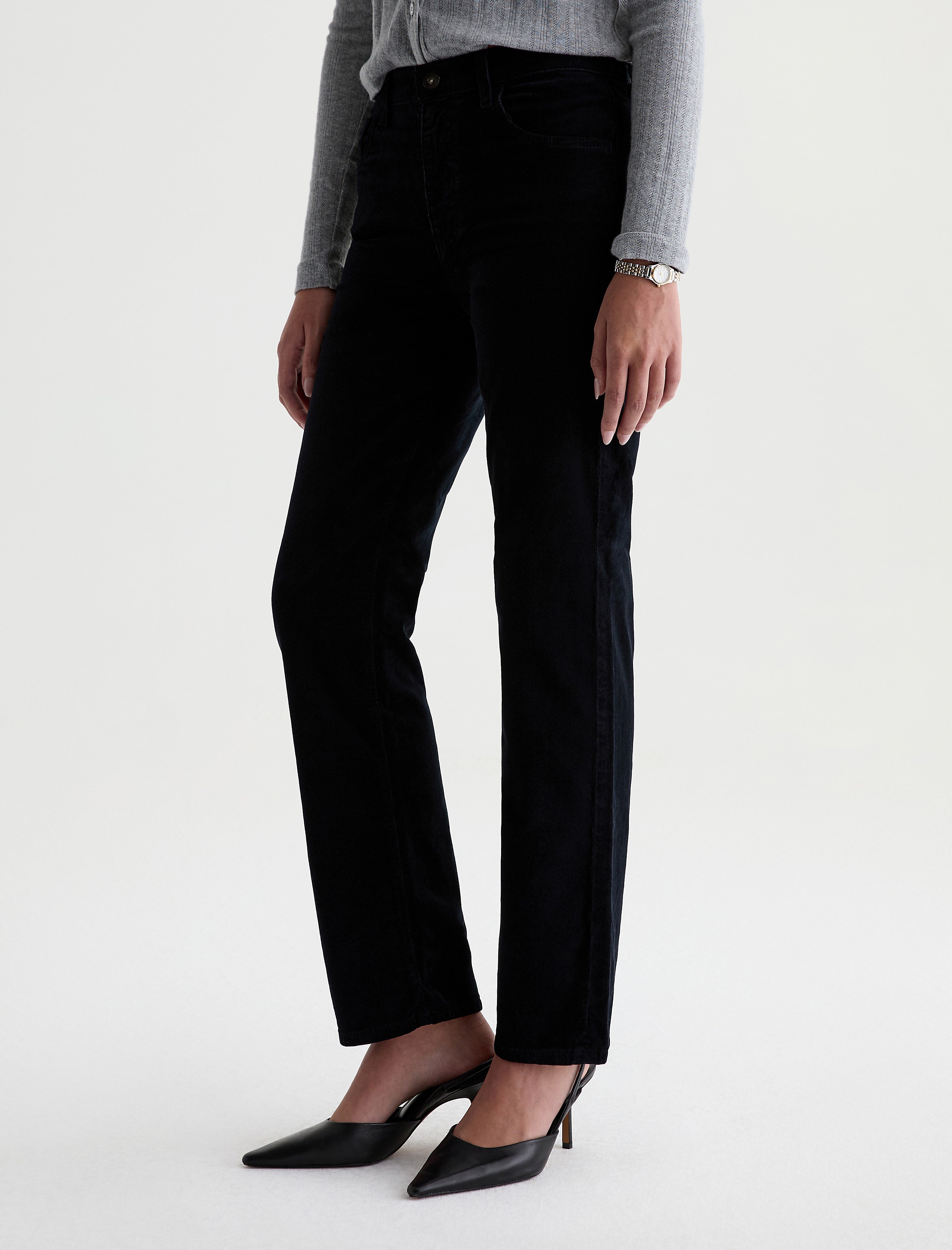 Women Brinley Corduroy Super Black at AG Jeans Official Store