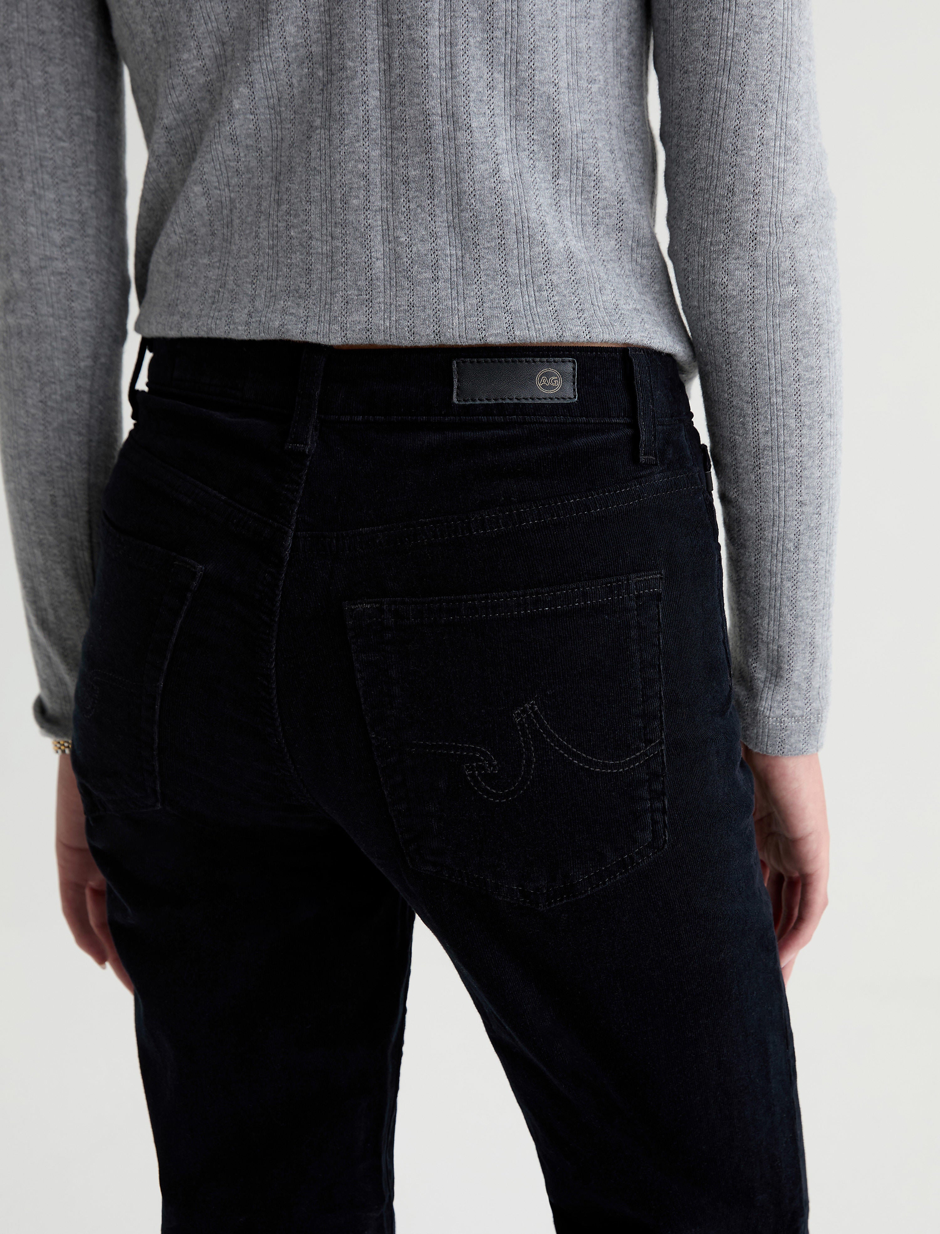 Women Brinley Corduroy Super Black at AG Jeans Official Store