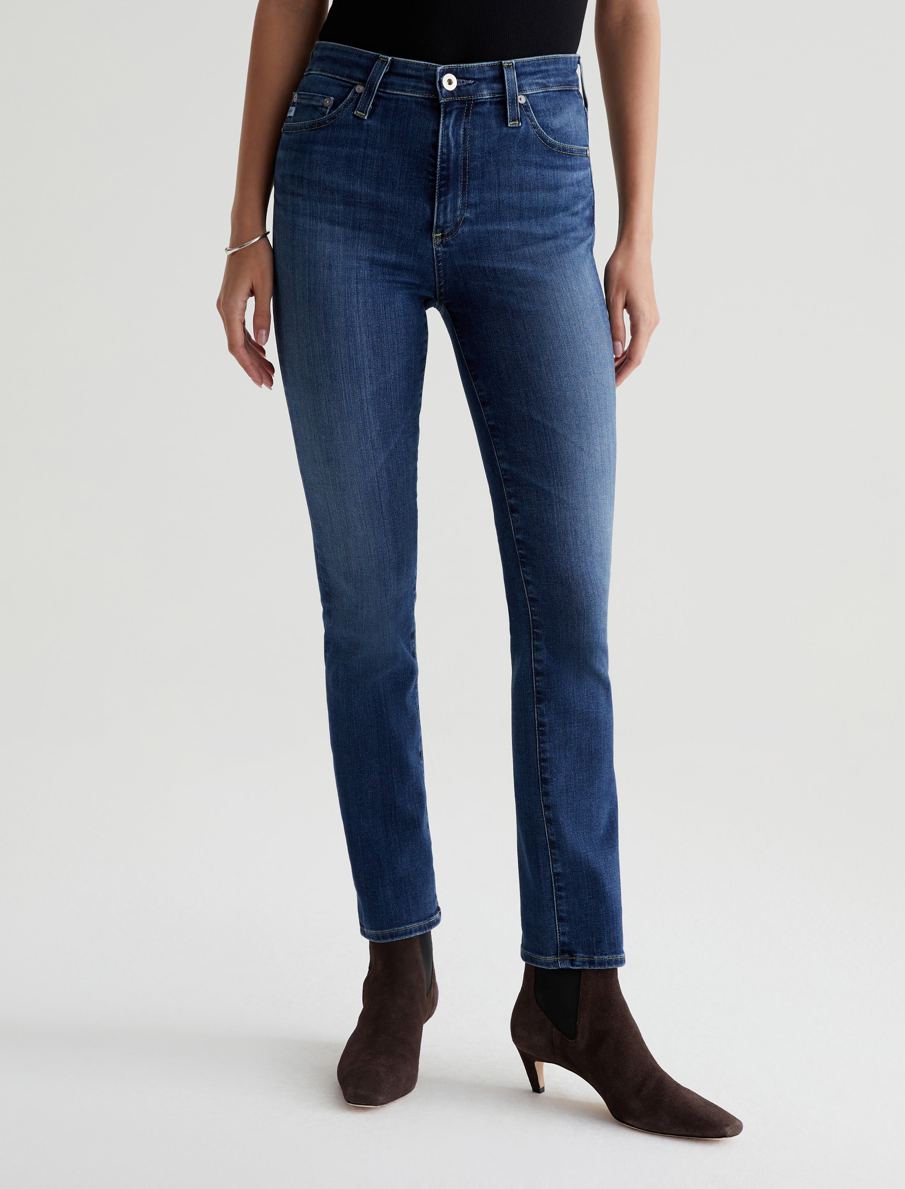 Mari Aura High-Rise Slim Straight Women Bottom Photo 2