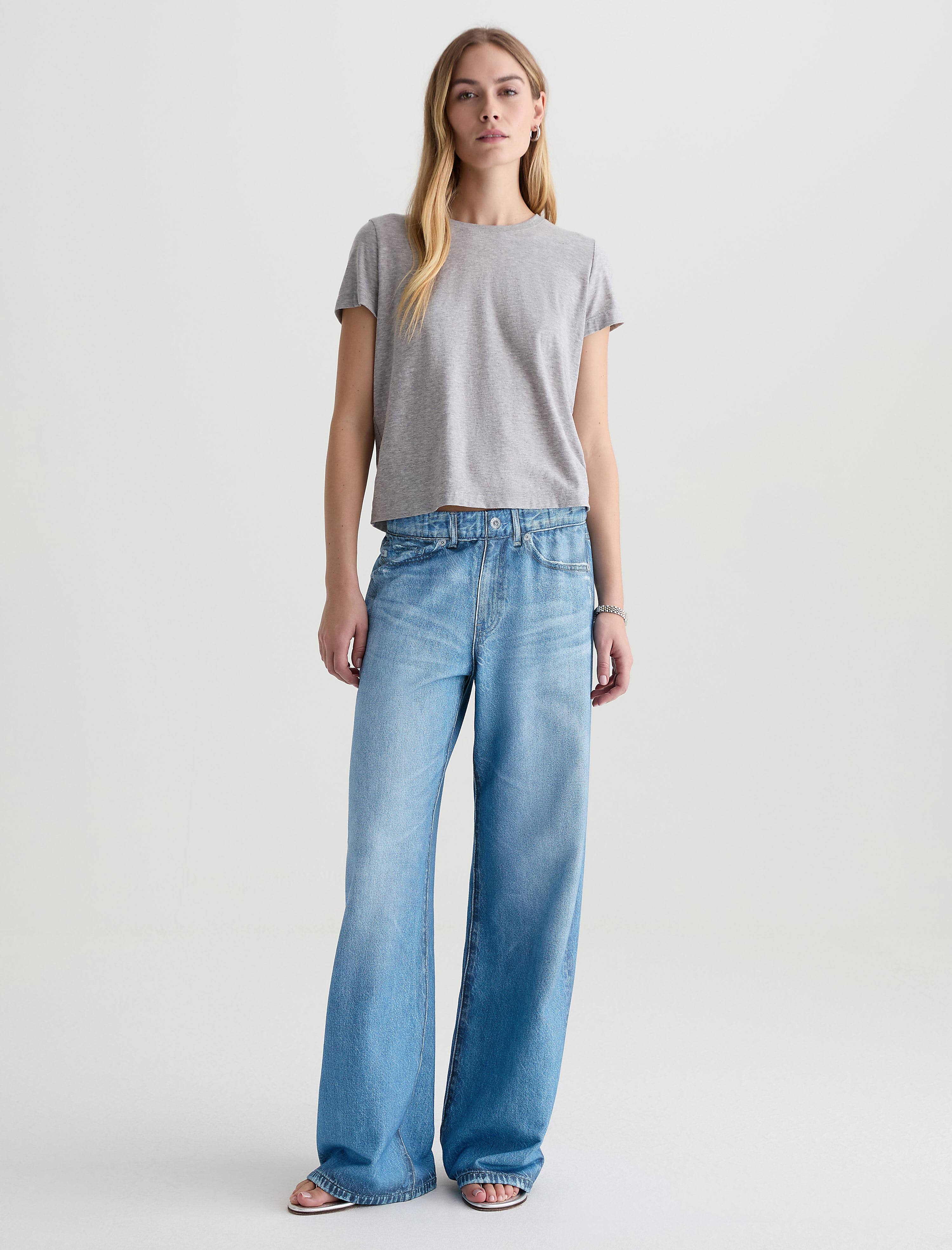 Women Adria Illusion Denim Sweatpant Local at AG Jeans Official Store