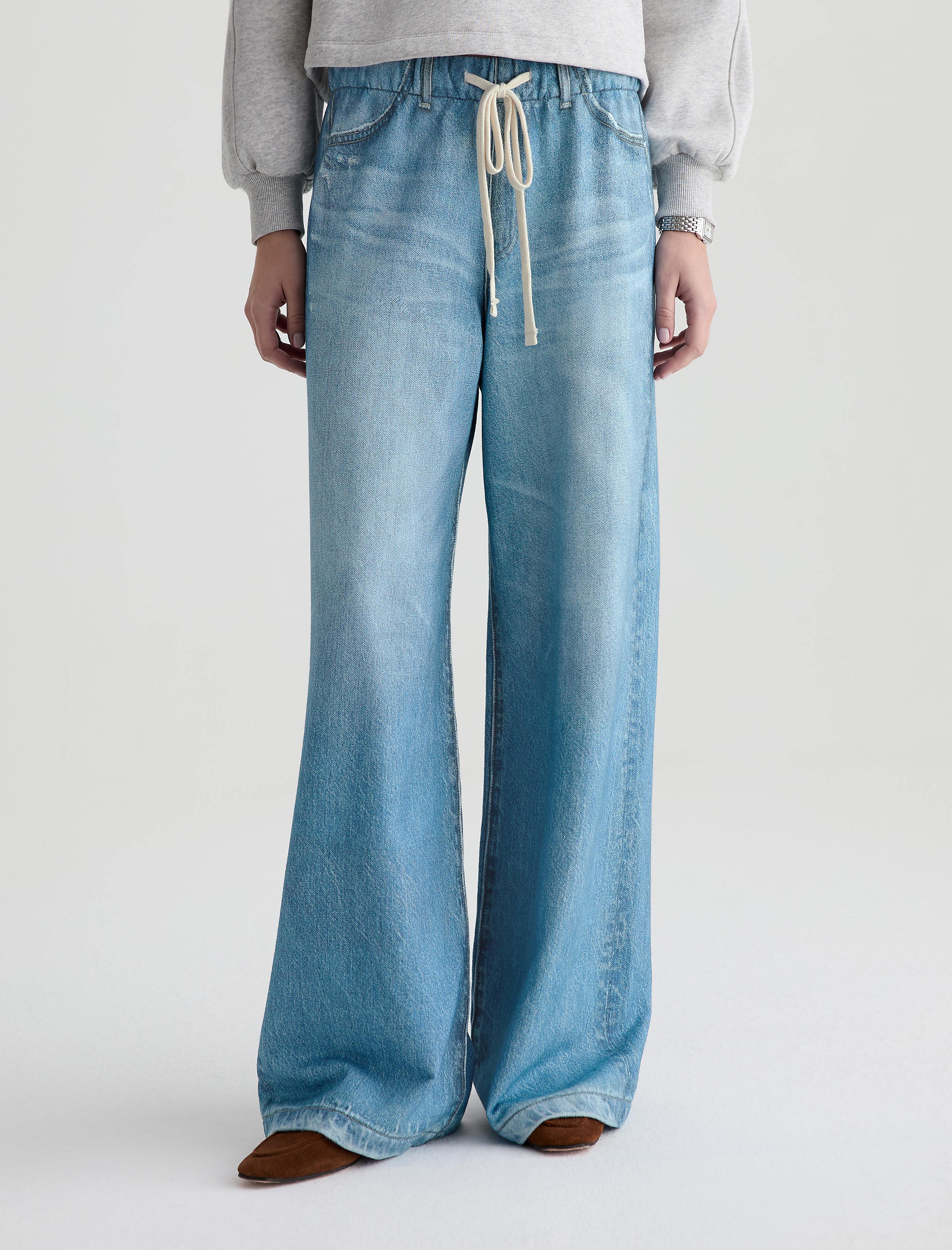 Women Stella Off-Duty Denim Sweatpant Splash at AG Jeans Official