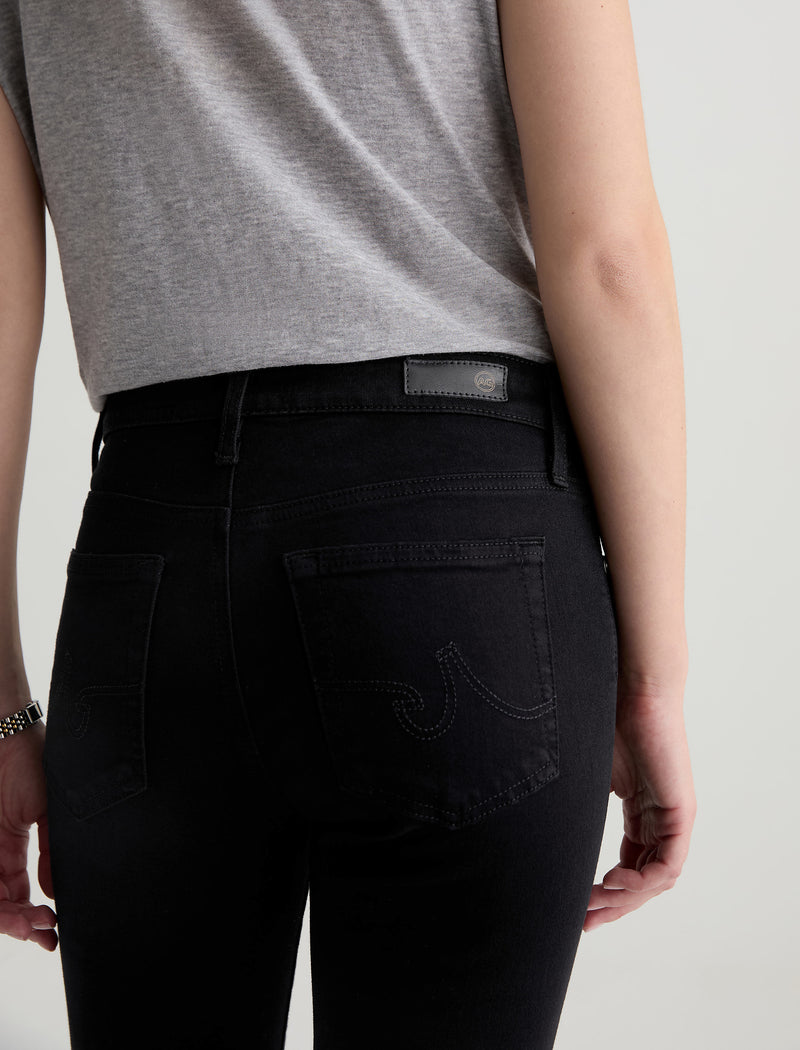 Farrah Skinny In Opulent Black - AG Jeans