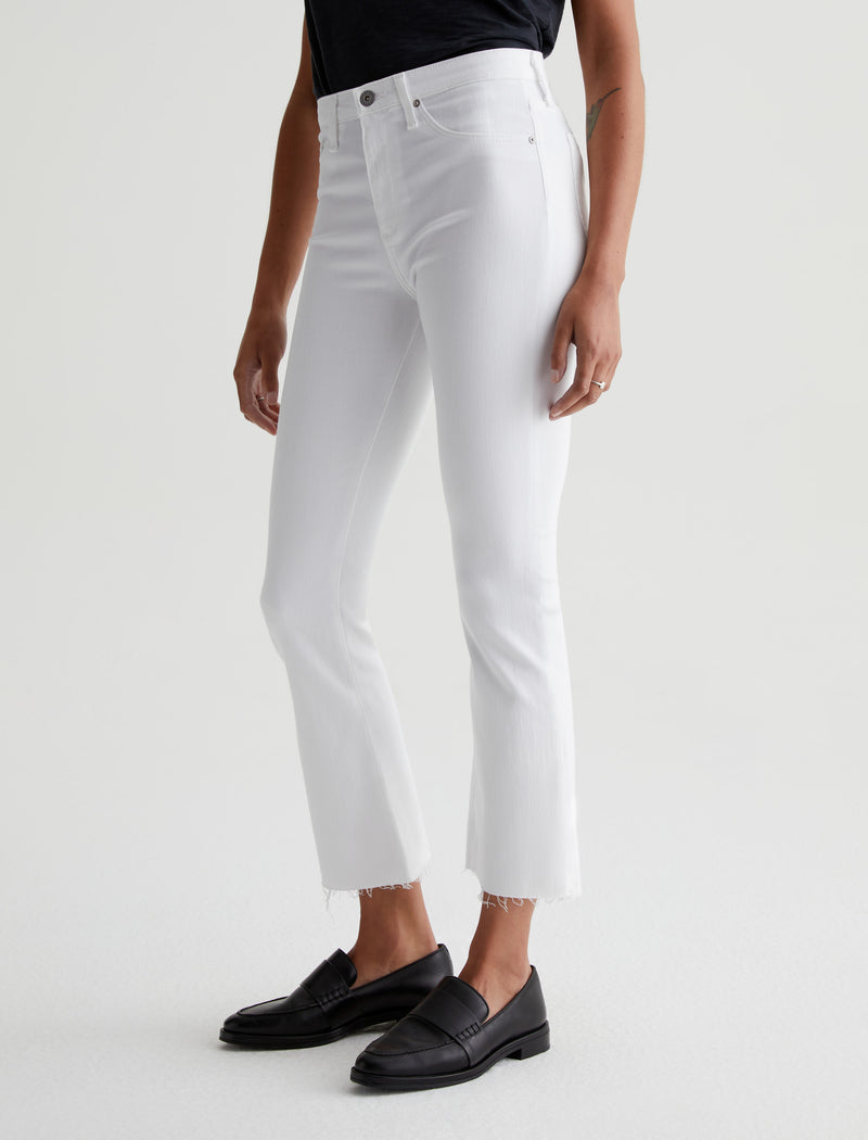 Womens Jodi Crop White at AG Jeans Official Store