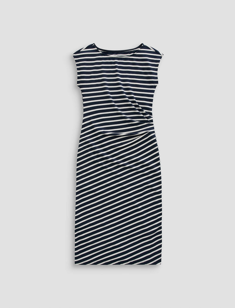 ag denim dress Aja - Pacific Navy comfortable drape that works New combination mesh midi Seam Length:32 FBads_2_ChapelBlessingUS
