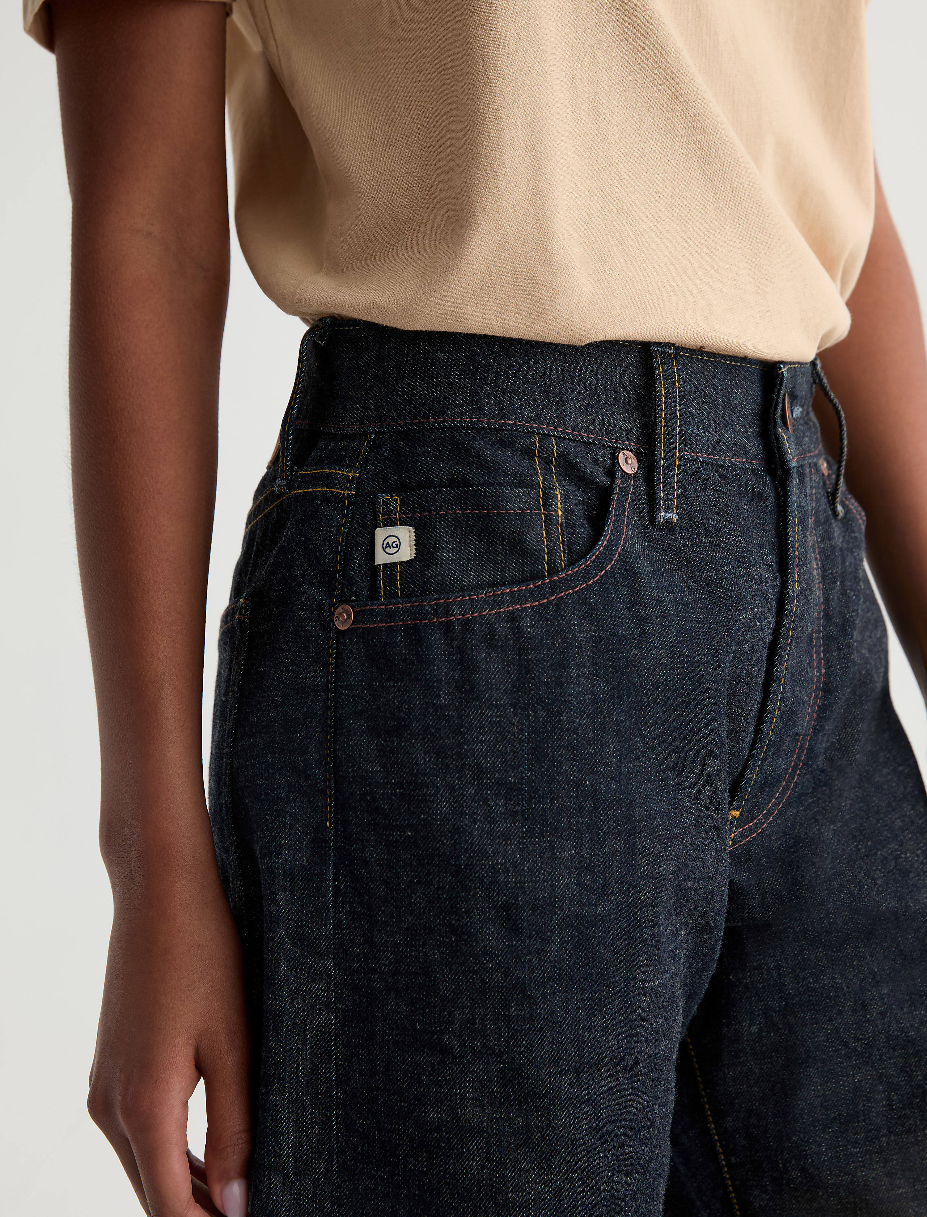 Women Sydney Selvage Jean Vineyard Rinse at AG Jeans Official Store