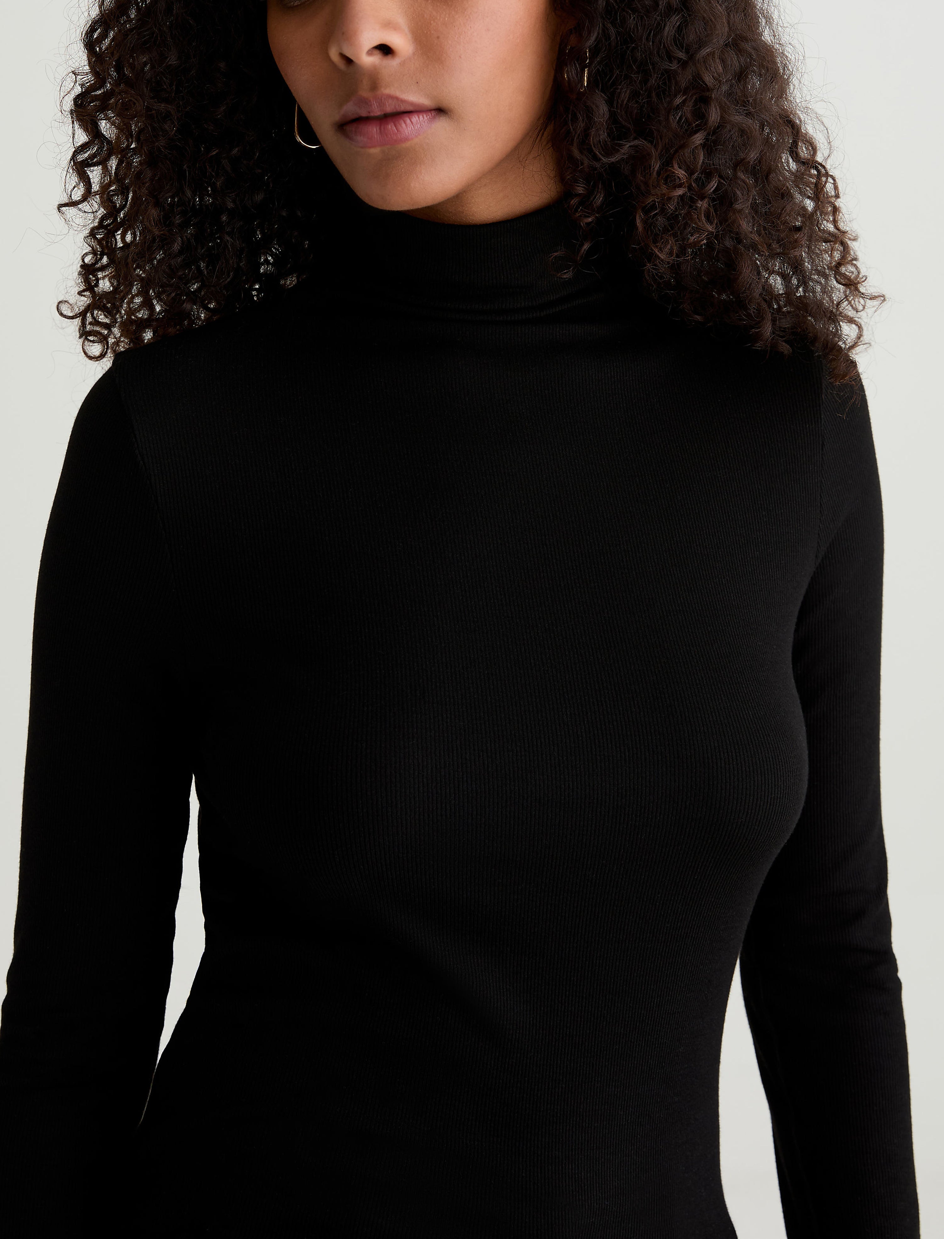 Women Chels Turtleneck Super Black at AG Jeans Official Store