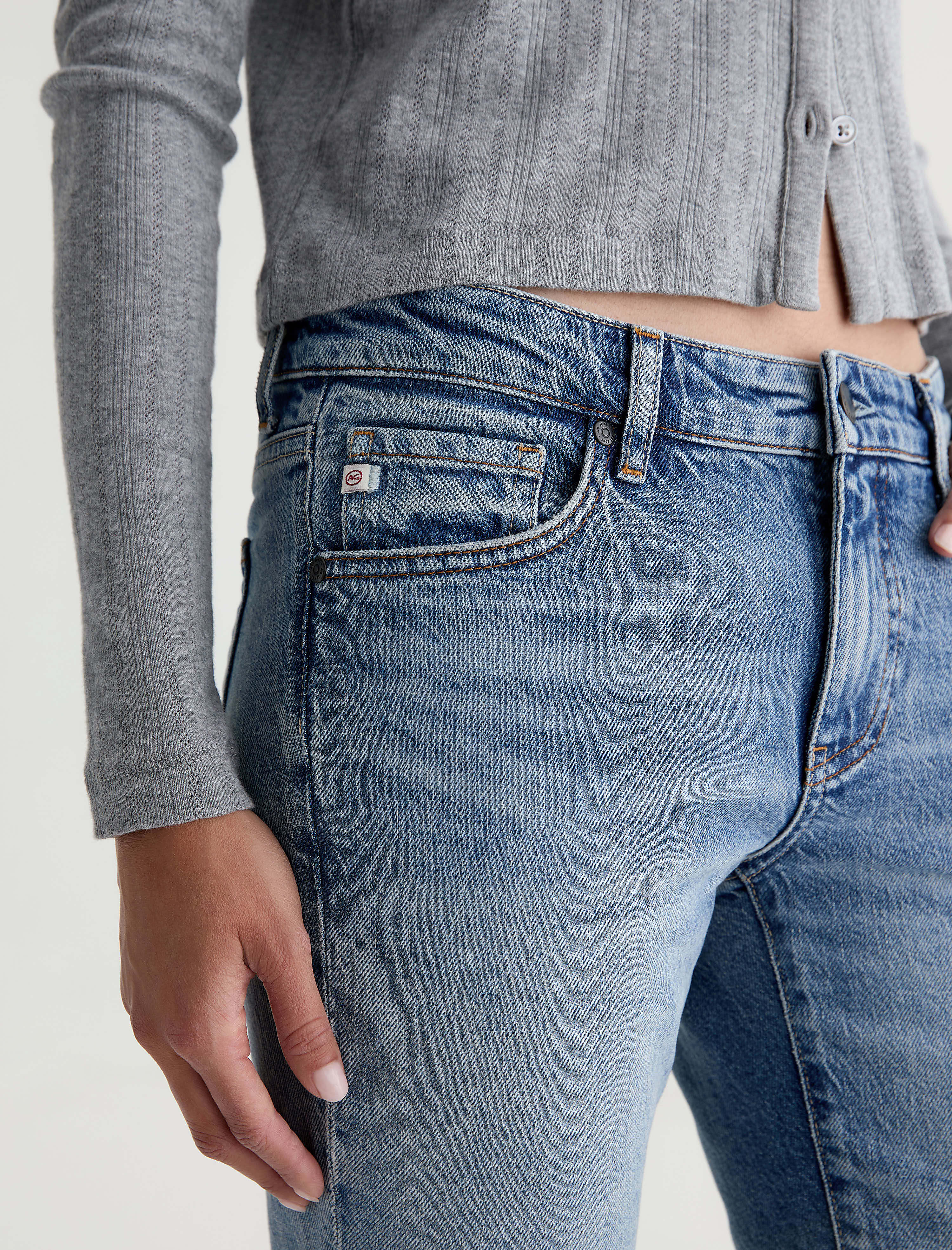 A&Gジーンズ Women Angel Jean 18 Years Vamp at AG Jeans Official Store