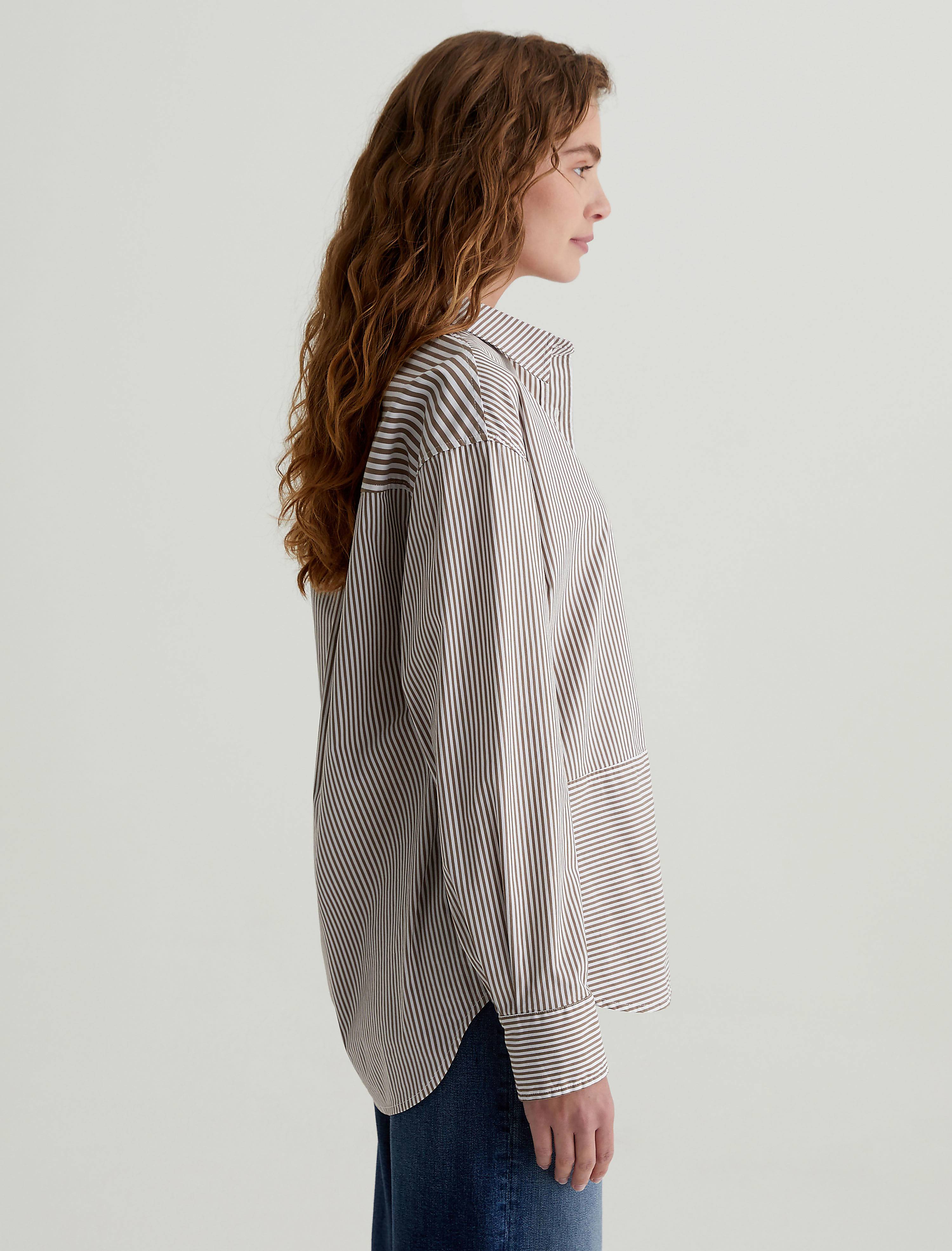 GOOD GRIEF!/グッドグリーフ】 SHEER GATHER COTTON SHIRT