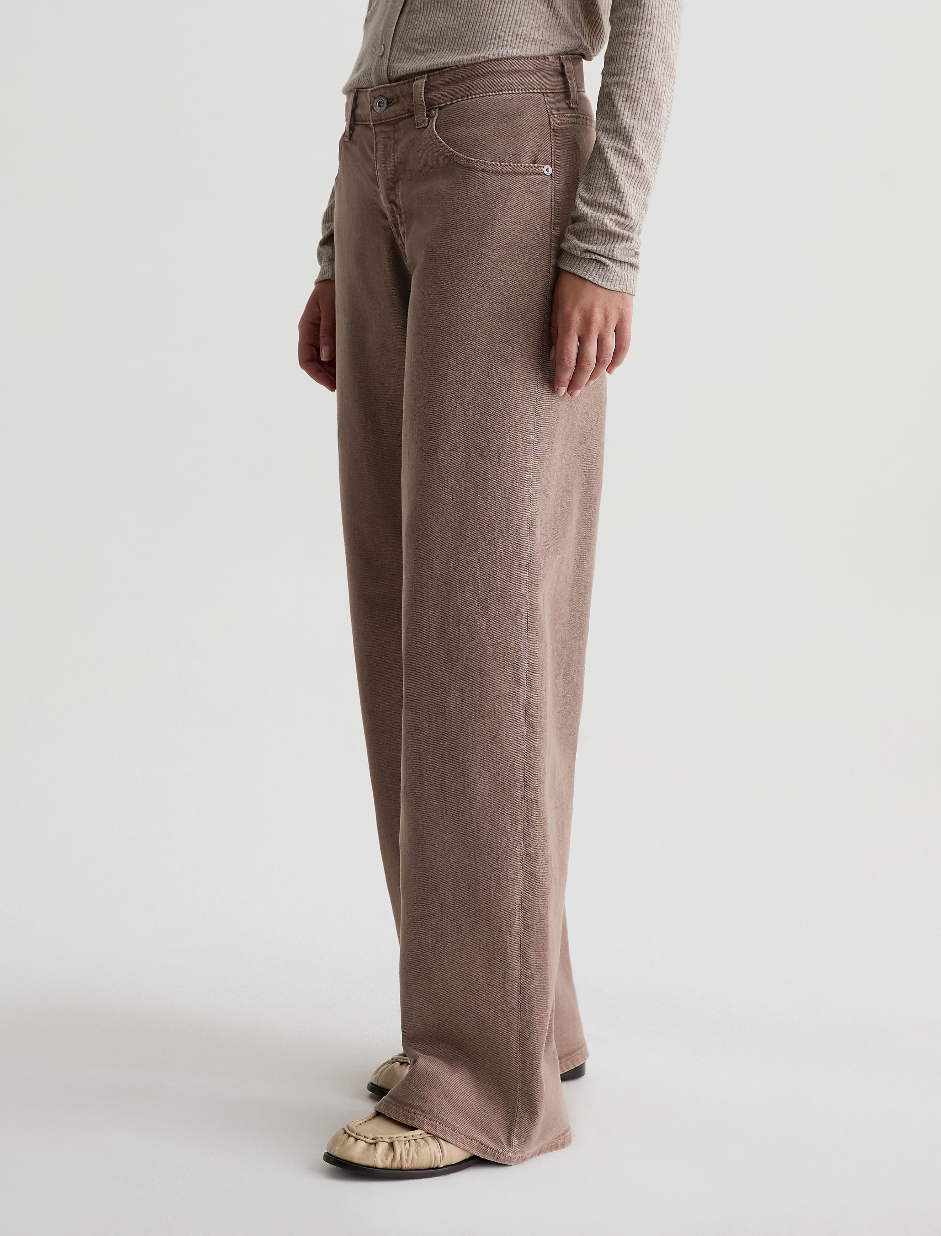 Women Adria Sulfur Taupe Grey at AG Jeans Official Store