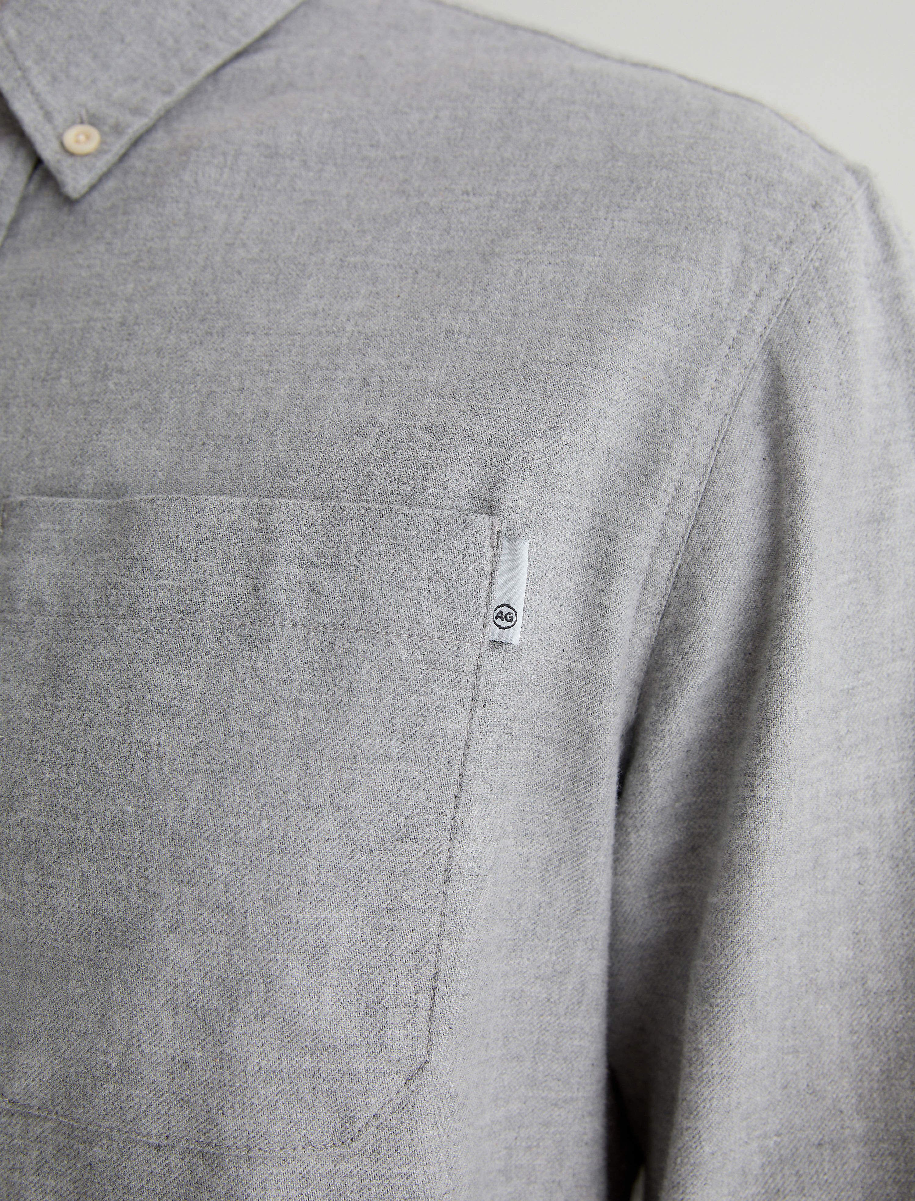 Men Aiden Dress Shirt Heather Grey at AG Jeans Official Store