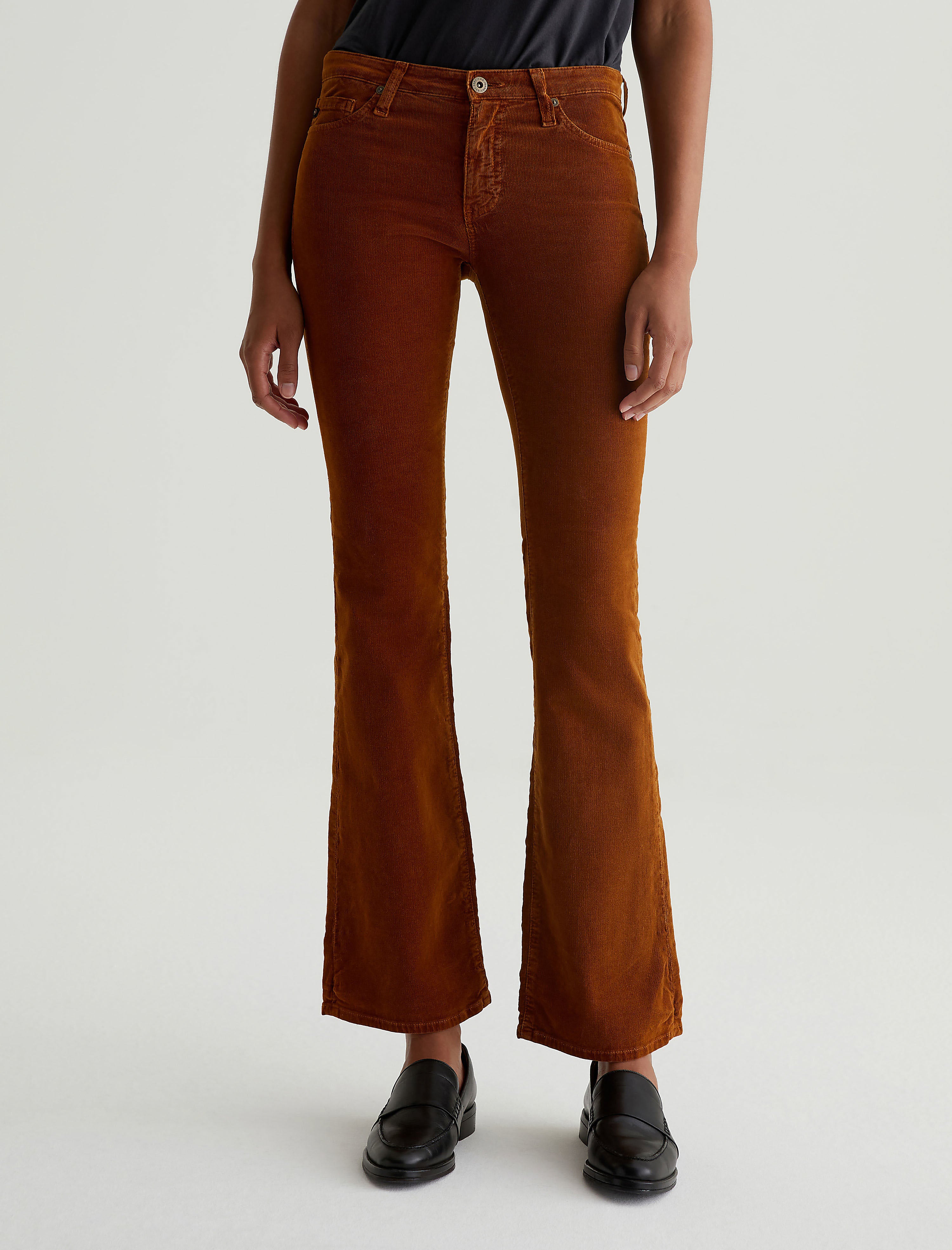 American Corduroy Pants Camel - Manifattura Ceccarelli | R&H