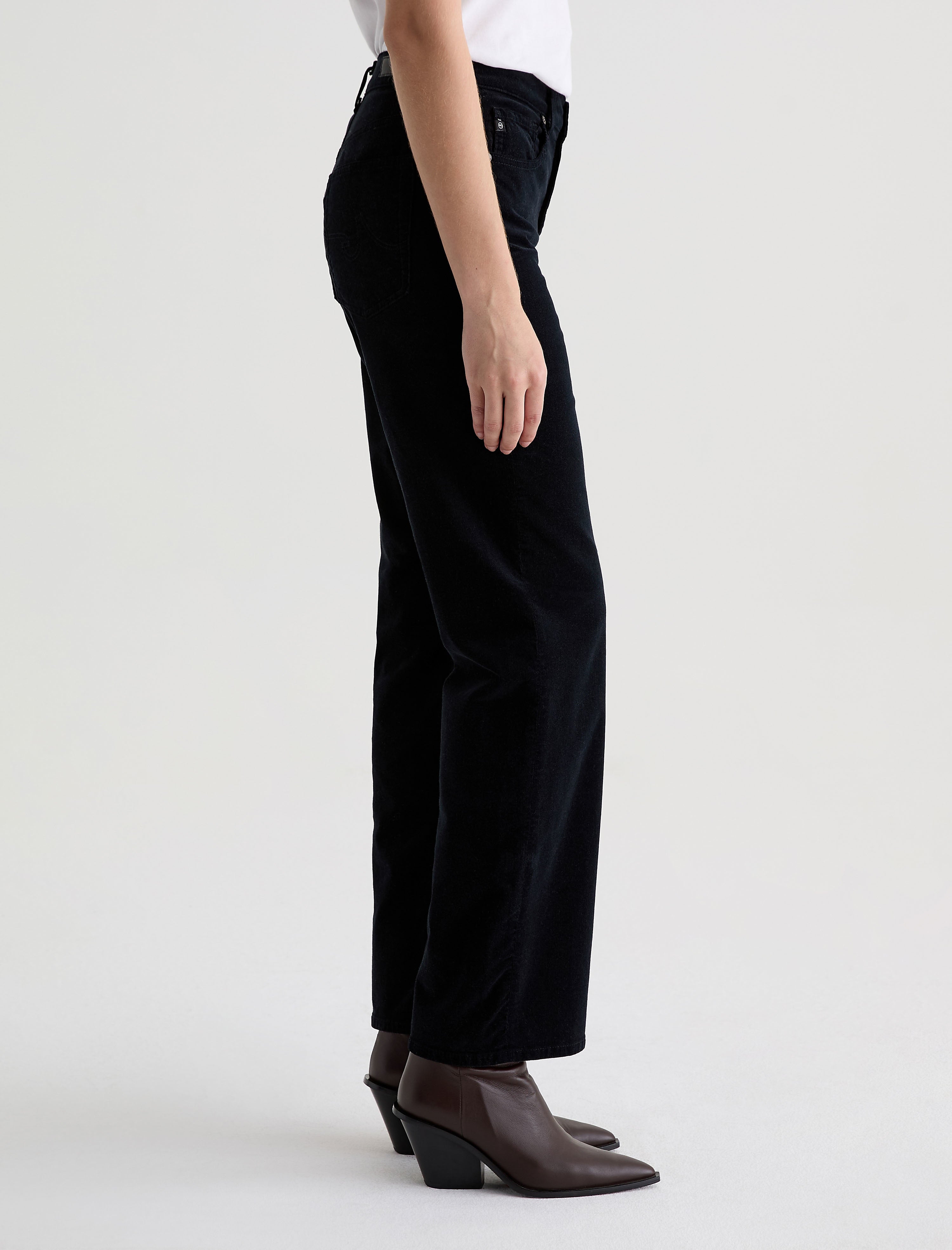 Women Brinley Corduroy Super Black at AG Jeans Official Store