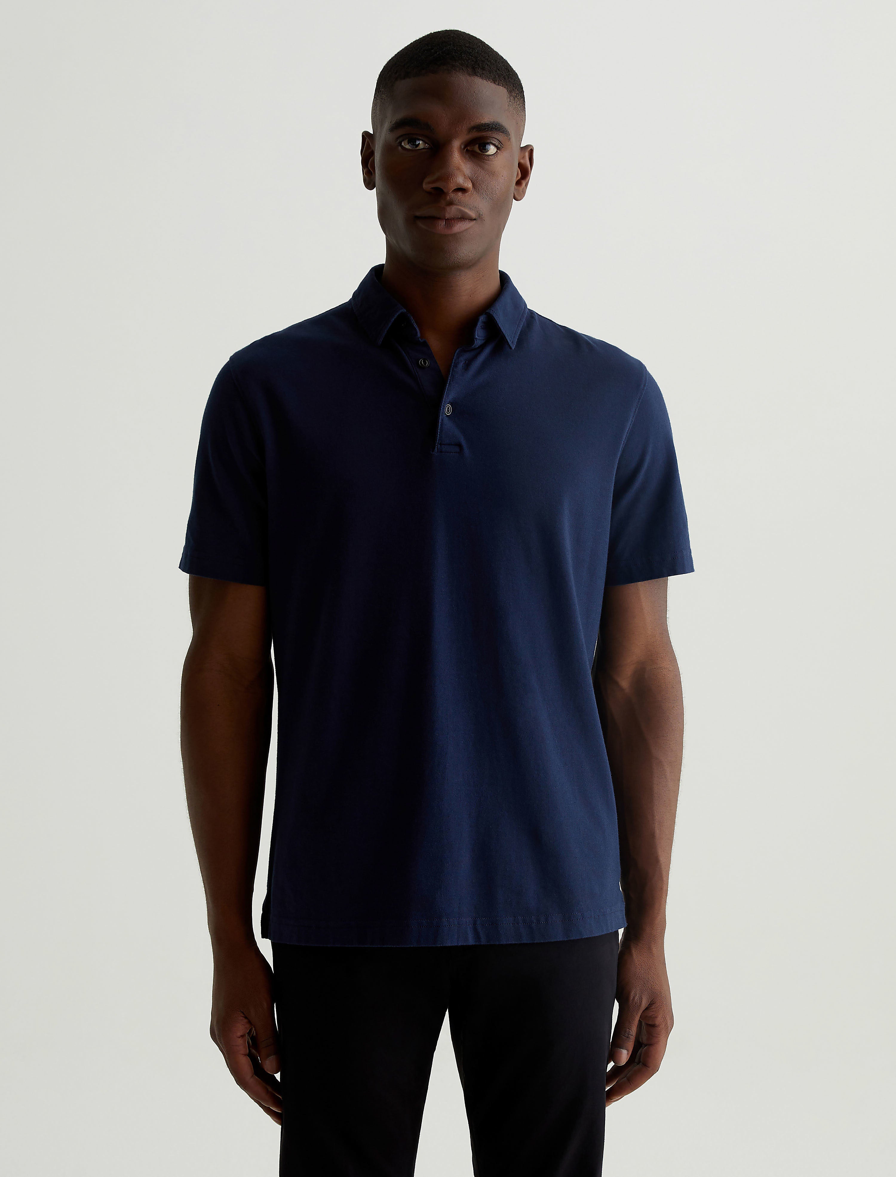[ JEANS] Regular-Tipped Polo Shirt ★大人気★ 213160ZH-GRYP--6167_1200x1200.