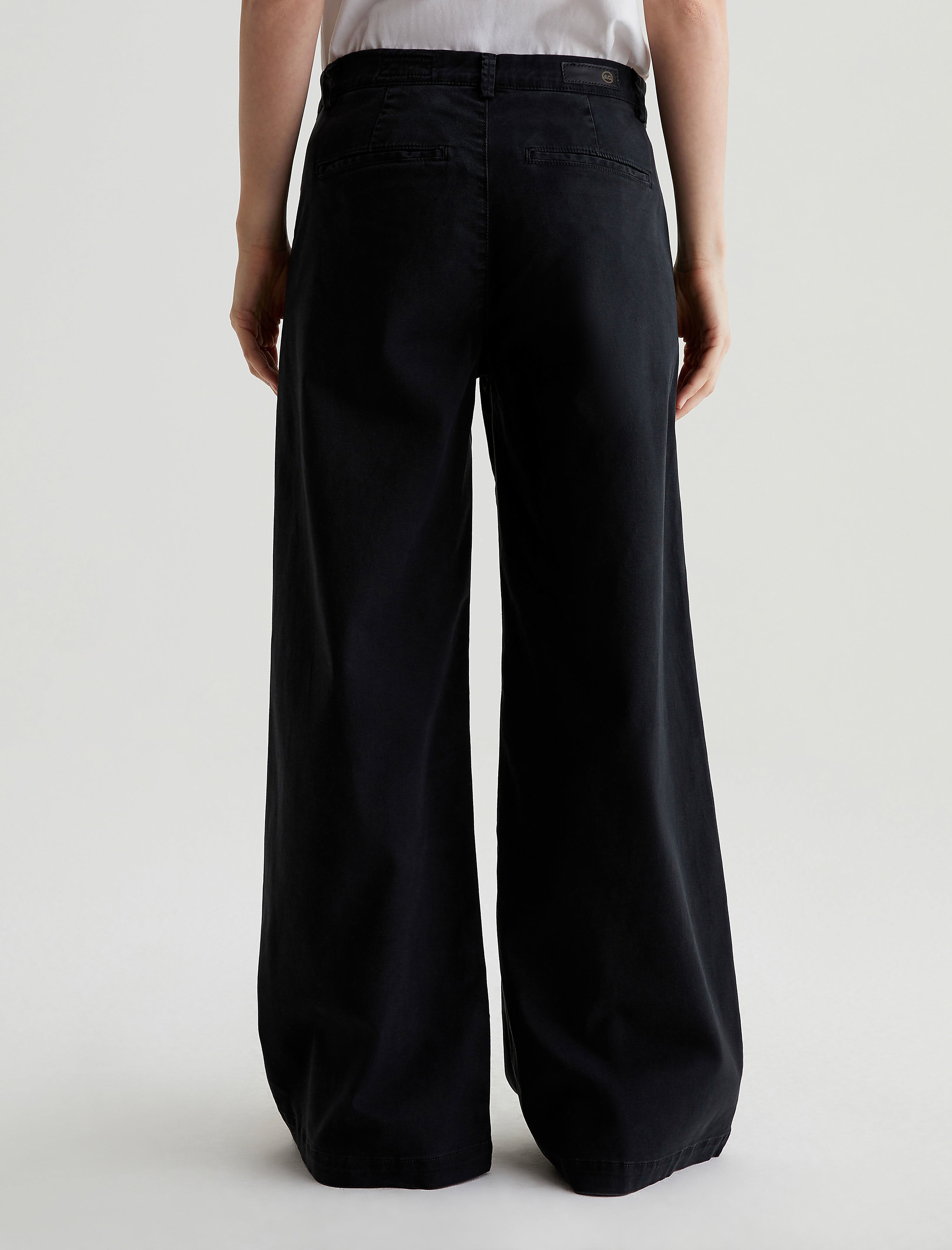 パンツ Cornerstone 23aw wide leg pants sullen Wide Pant With Pleats | Donna Karan