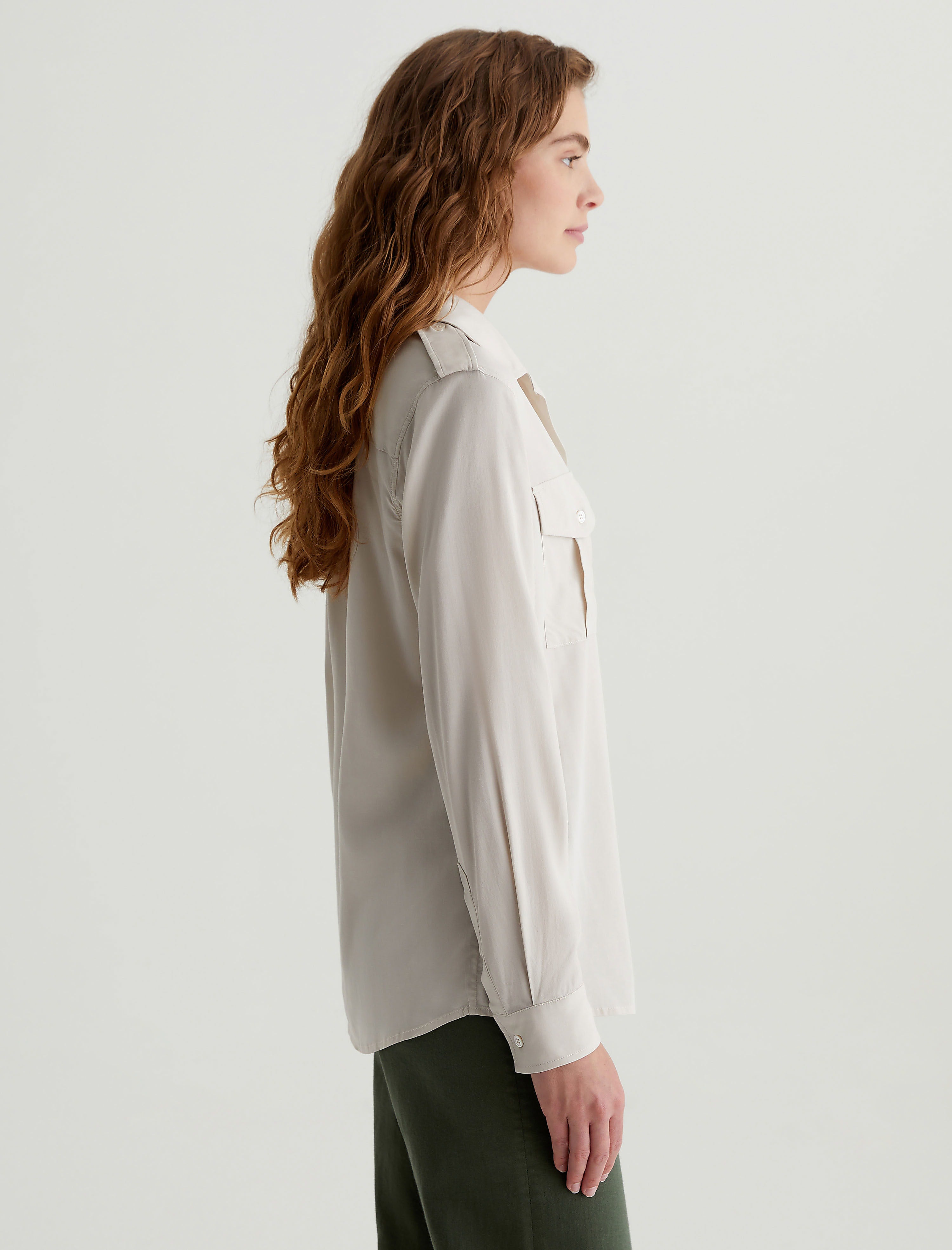 Women Cybil Shirt Pumice at AG Jeans Official Store