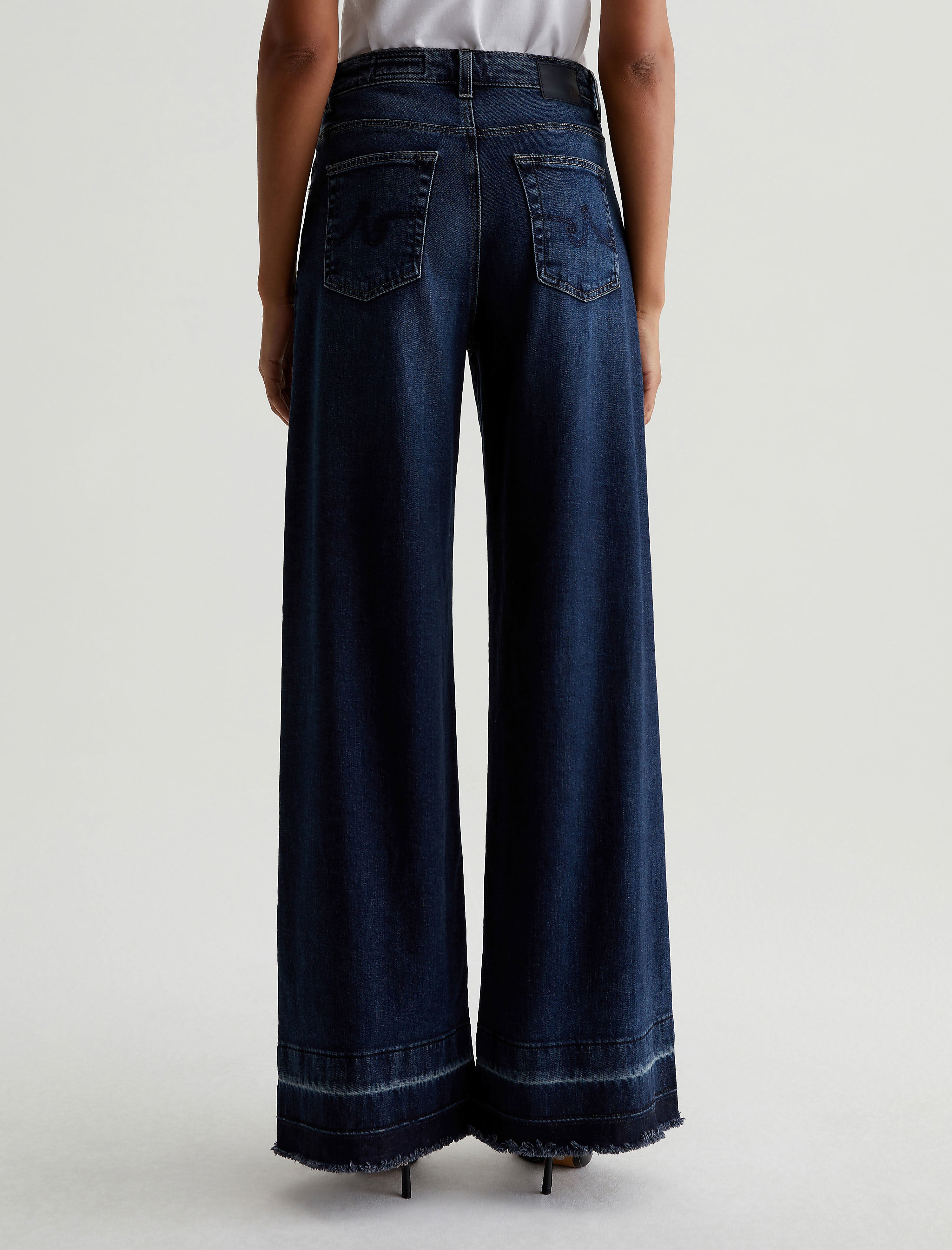 ★2024SS新作★AVANDRESS★Incision Wide Denim Pants ☆2024SS新作☆AVANDRESS☆Incision Wide Denim Pants