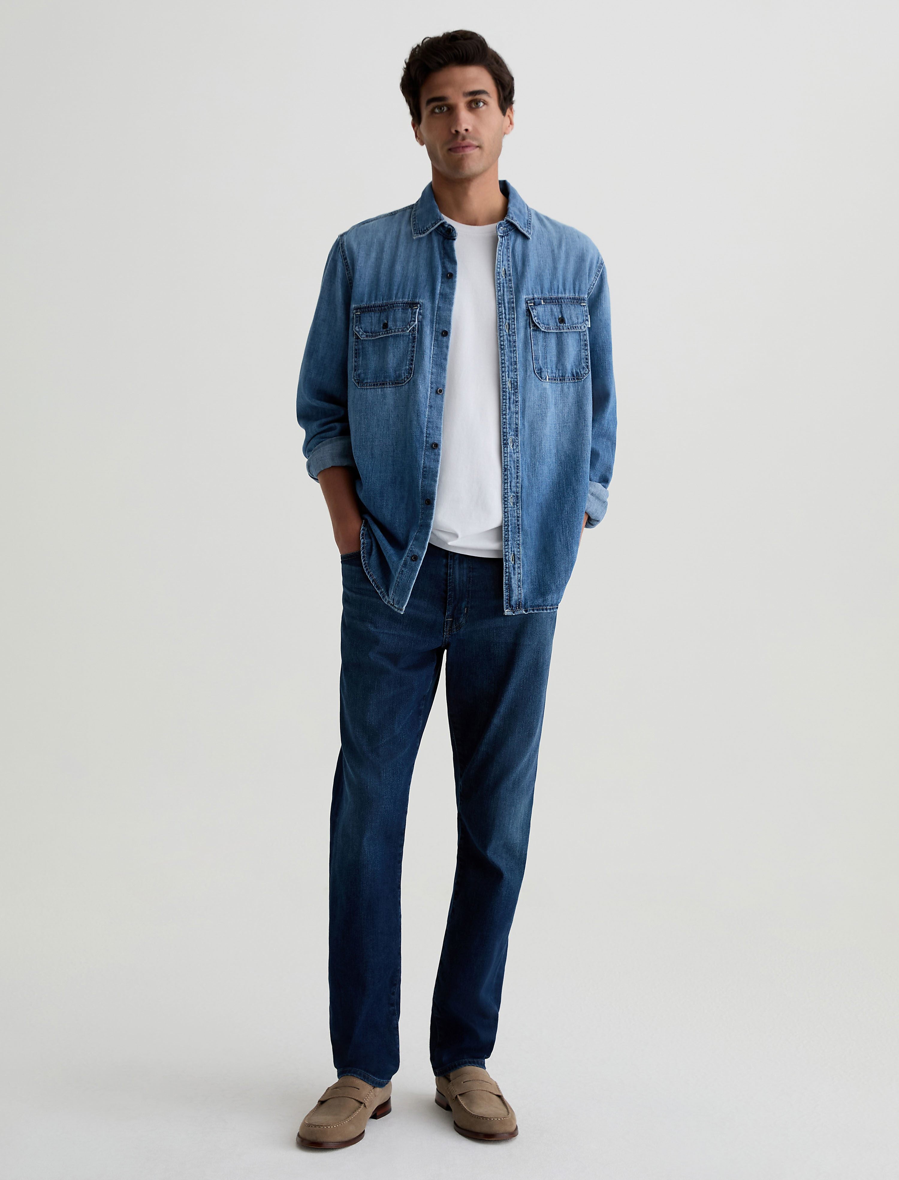 【AMOMENTO】24fw STRAIGHT FIT DENIM Spodnie Męskie Proste Nogawki | Tommy Hilfiger®