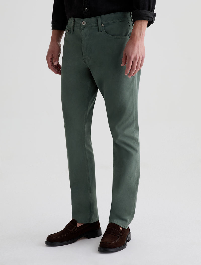 AG Jeans Everett Sueded Slim Straight - Sulfur Deep Woodland