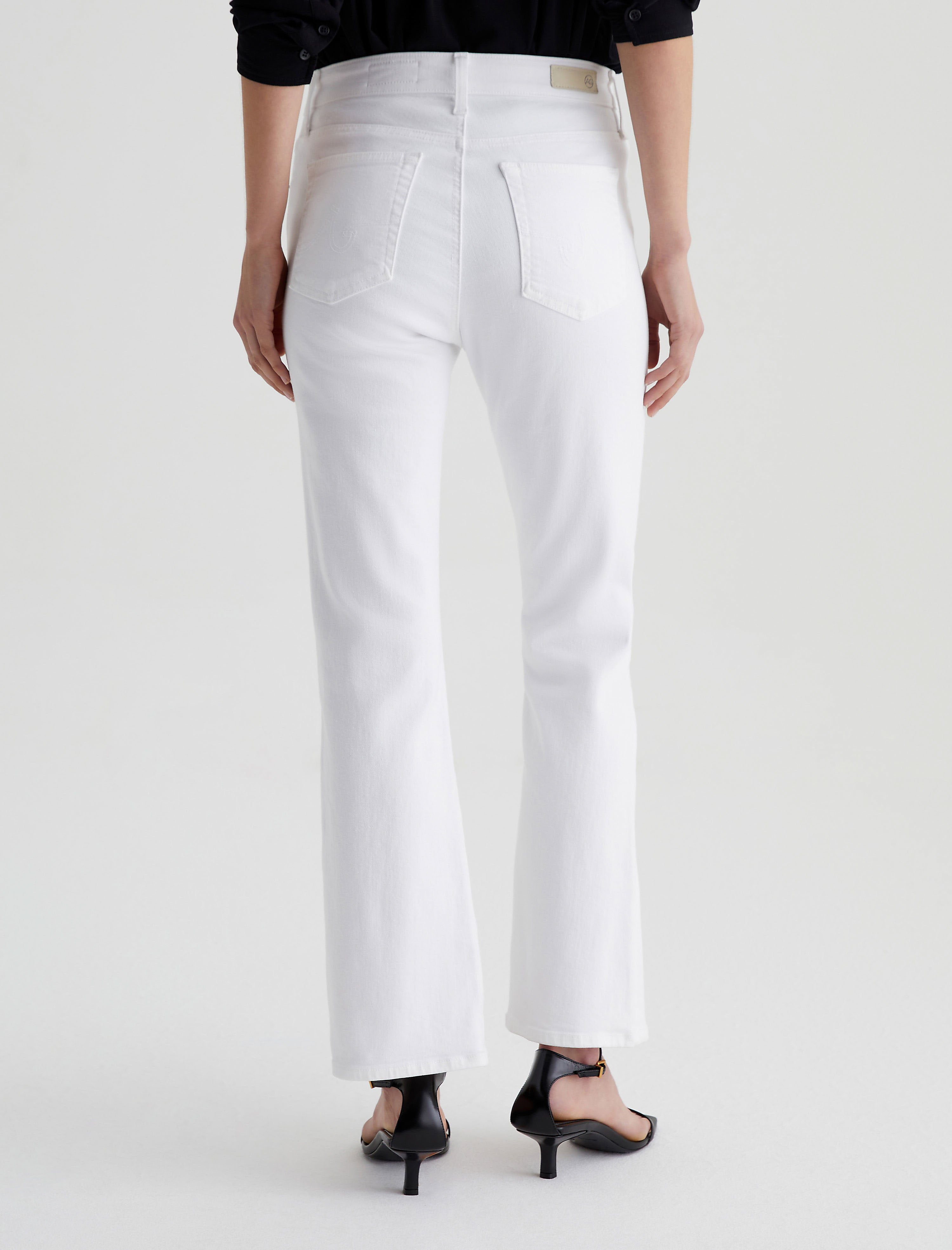 Women Farrah Boot Crop Gallery White at AG Jeans Official Store
