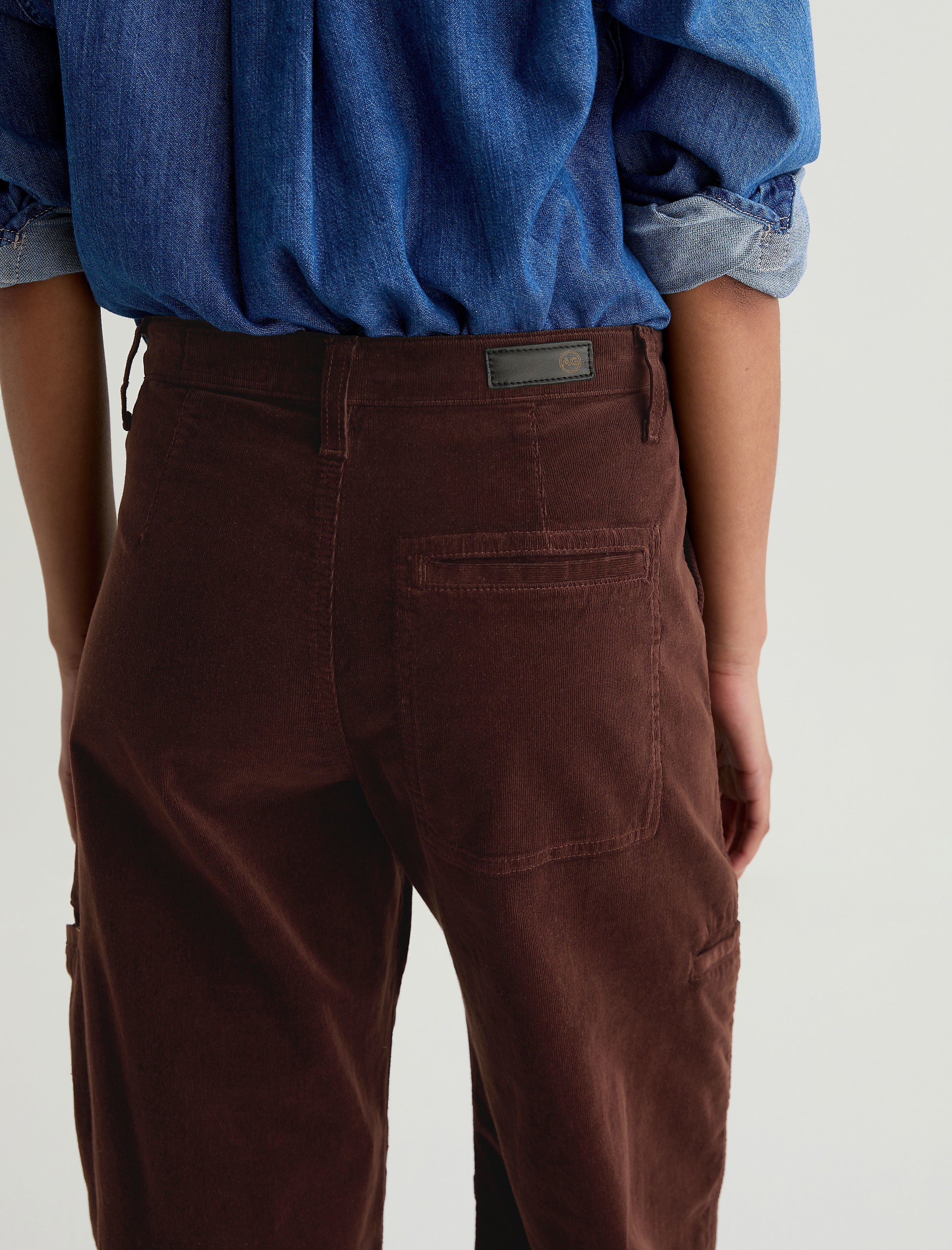 Women Hazal Corduroy Coffee Bean at AG Jeans Official Store