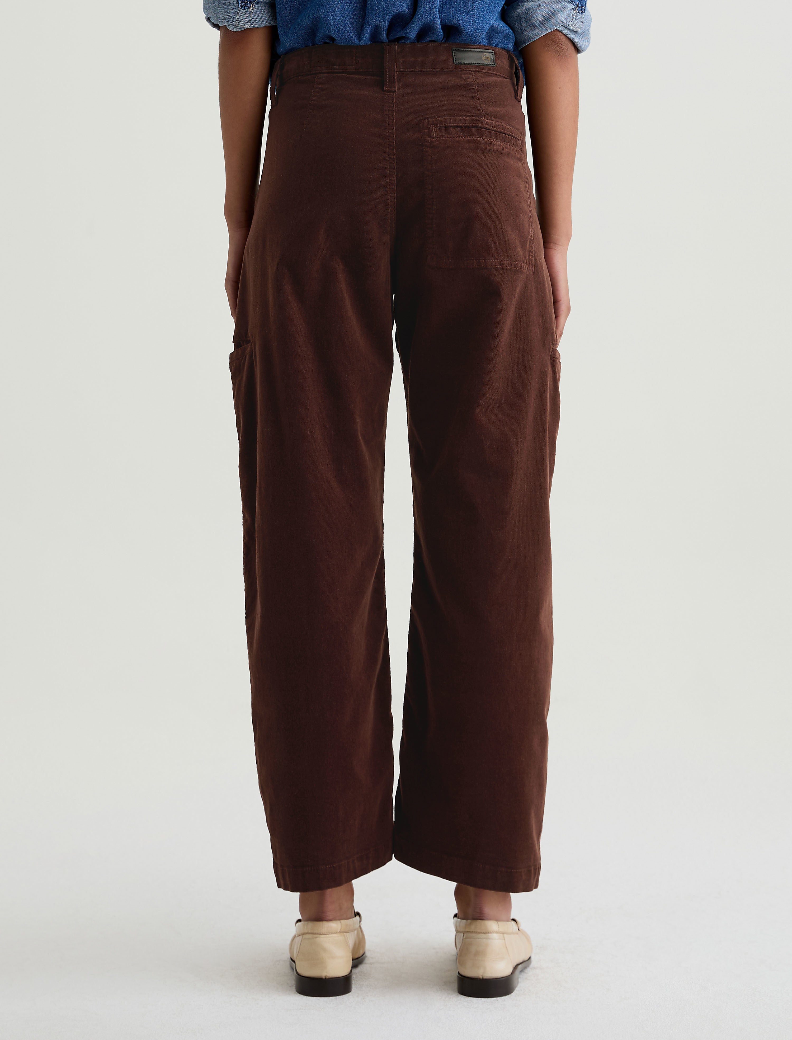 パンツ ARGUE VINTAGE HERITAGE CORDUROY PANTS Women Hazal Corduroy Coffee Bean at AG Jeans Official Store