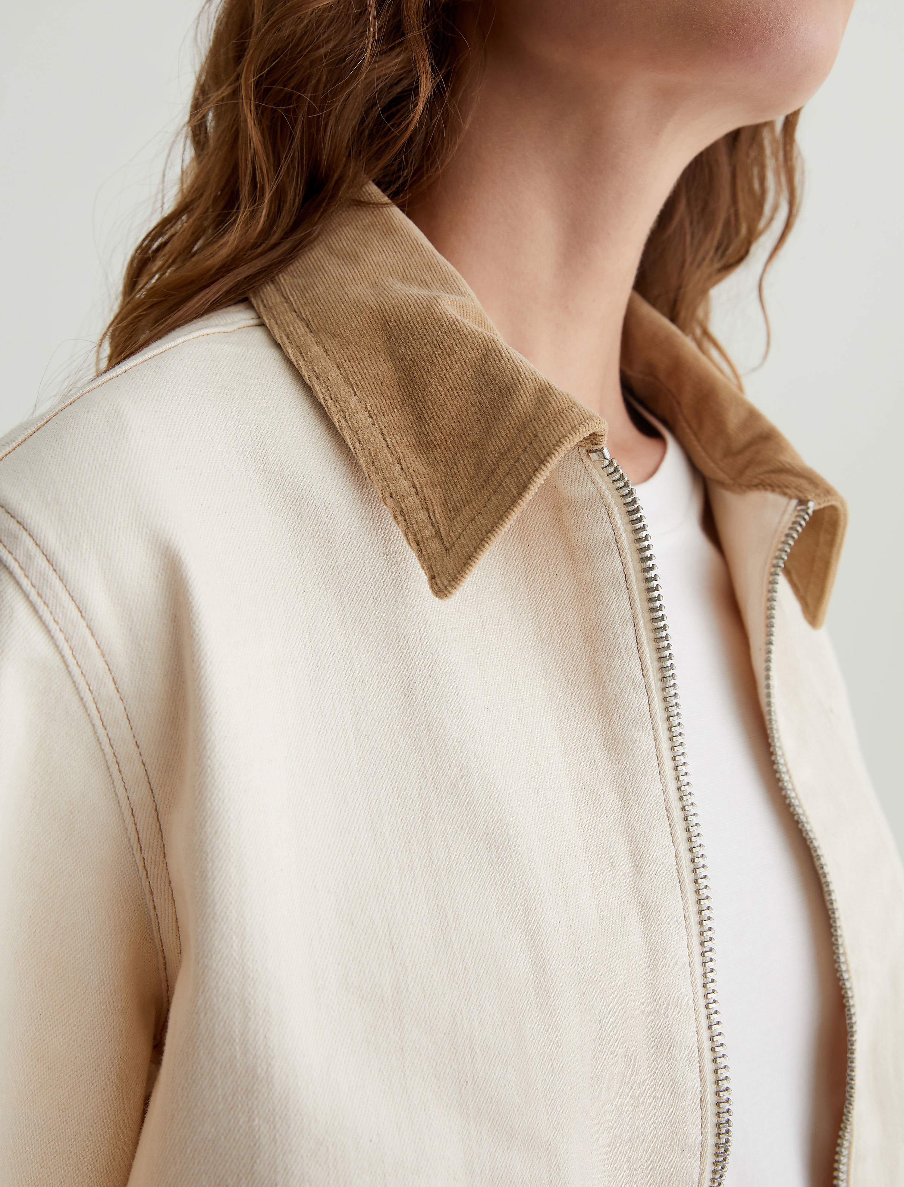 [JILLSTUART]★25SS★Pocket Linen Mix Short Sleeve Jacket Buy White Short Sleeve Jacket with Linen from Next USA