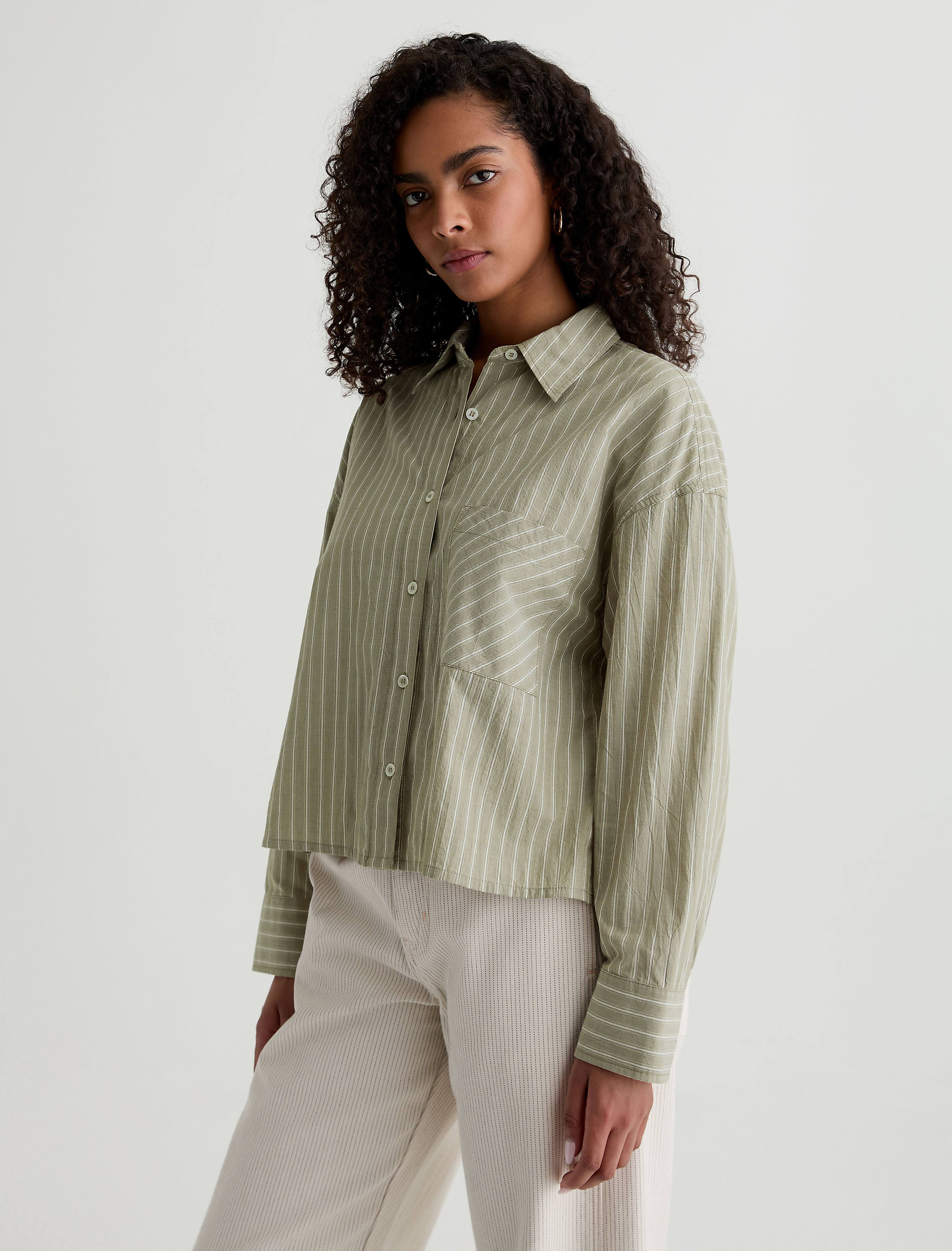 Women Kellan Studio Stripe Rosemary Multi at AG Jeans Official Store