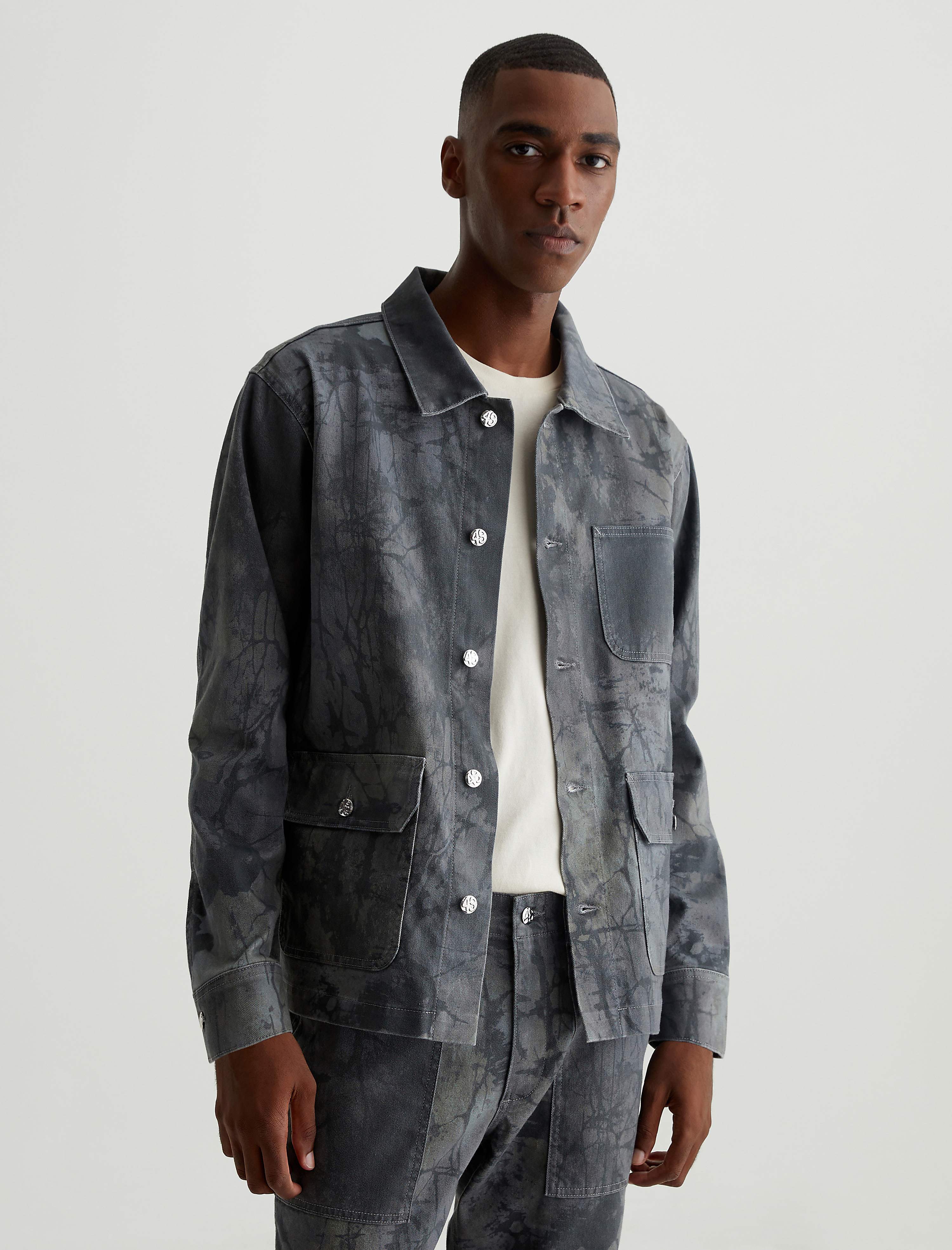 ジャケット Low Tide : 25SS / WASHED CROP DENIM JACKET (2COLORS) z supply | all day cropped denim jacket - faded indigo