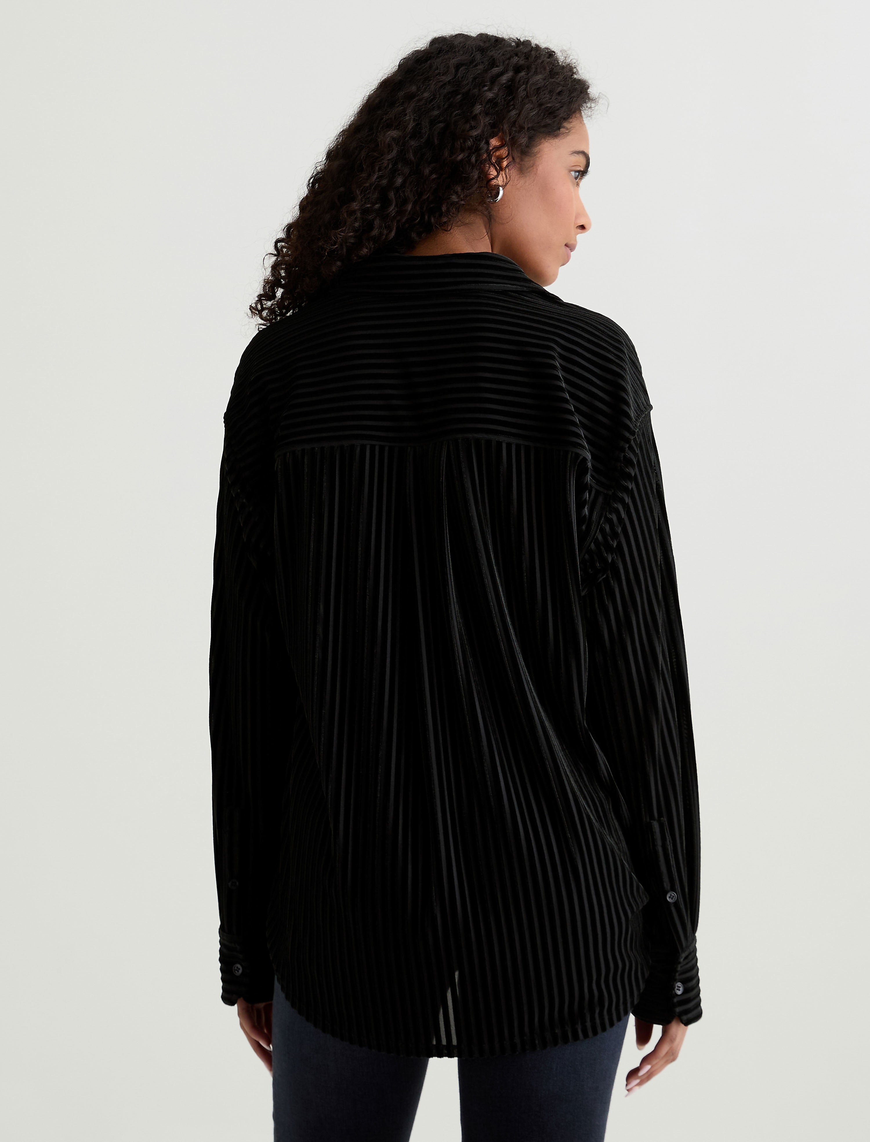 Women Leny Velvet Super Black at AG Jeans Official Store