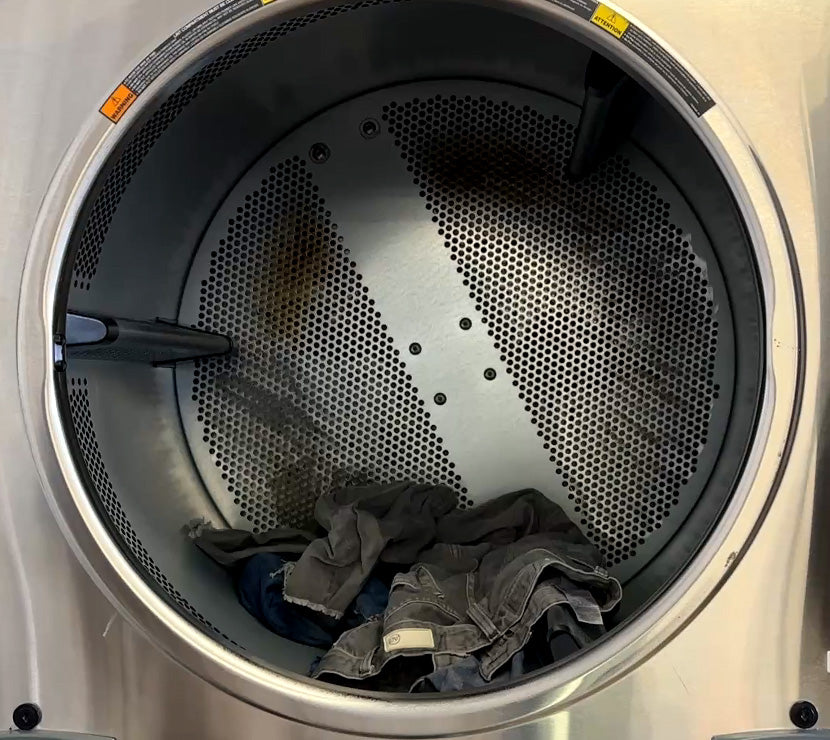 Jeans in dryer